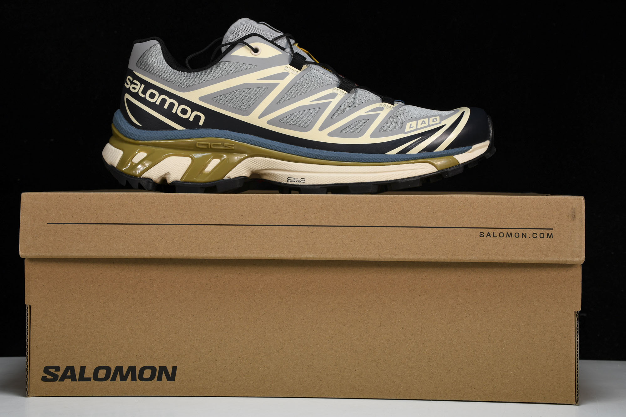 纯原外贸 Salomon XT-6 复古机能鞋 迷雾蓝 #YZ001-1 原版1:1 制作 全套私模 开发出自代工厂版 纯原外贸 Salomon XT-6 复古机能鞋 迷雾蓝 #YZ001-1 原版1:1 制作 全套私模 开发出自代工厂版