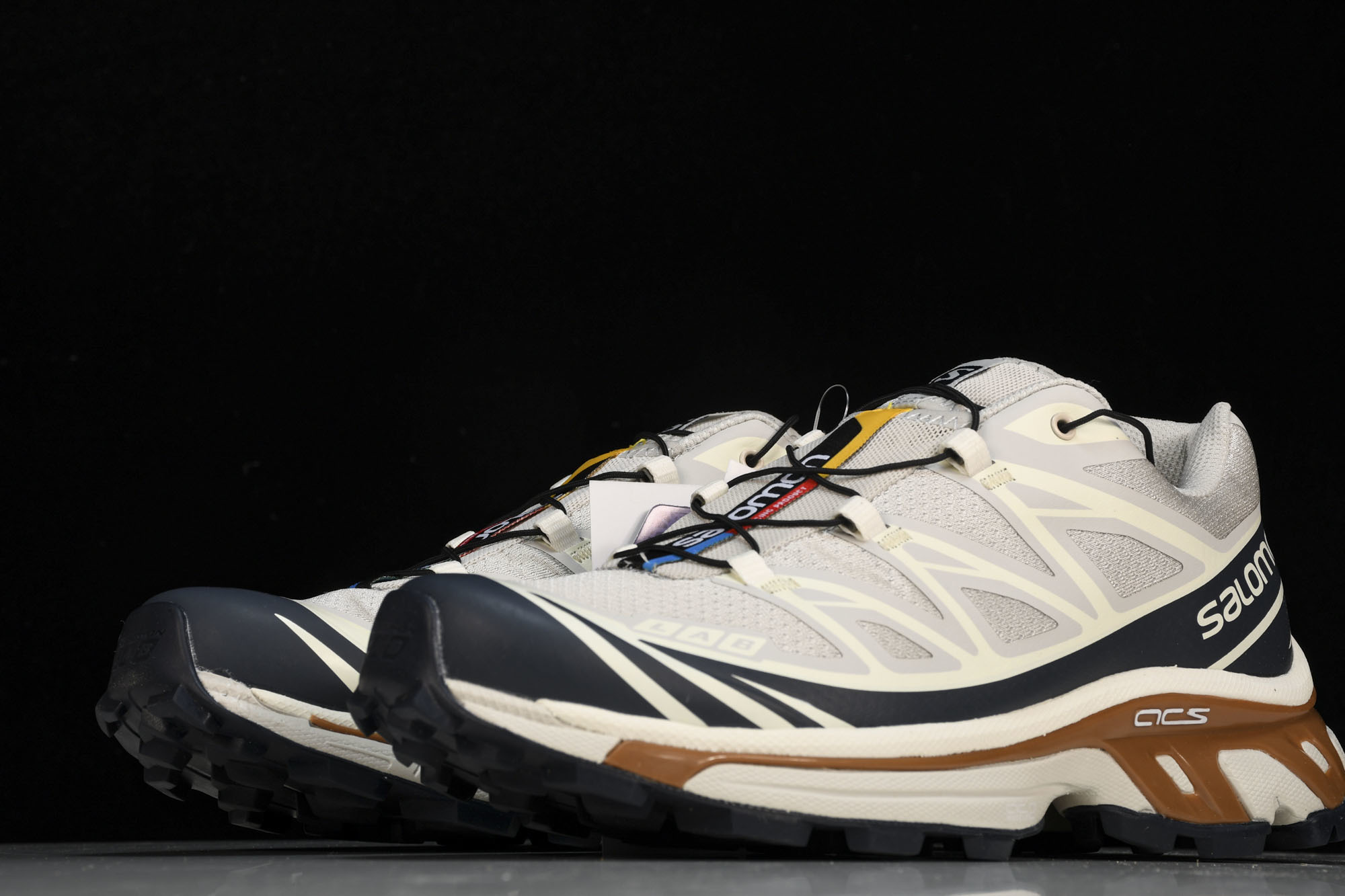 纯原外贸 SALOMON XT-6 灰白 货号_ #YZ001-1 原版1:1 制作 全套私模 开发出自代工厂版师之手 纯原外贸 SALOMON XT-6 灰白 货号_ #YZ001-1 原版1:1 制作 全套私模 开发出自代工厂版师之手