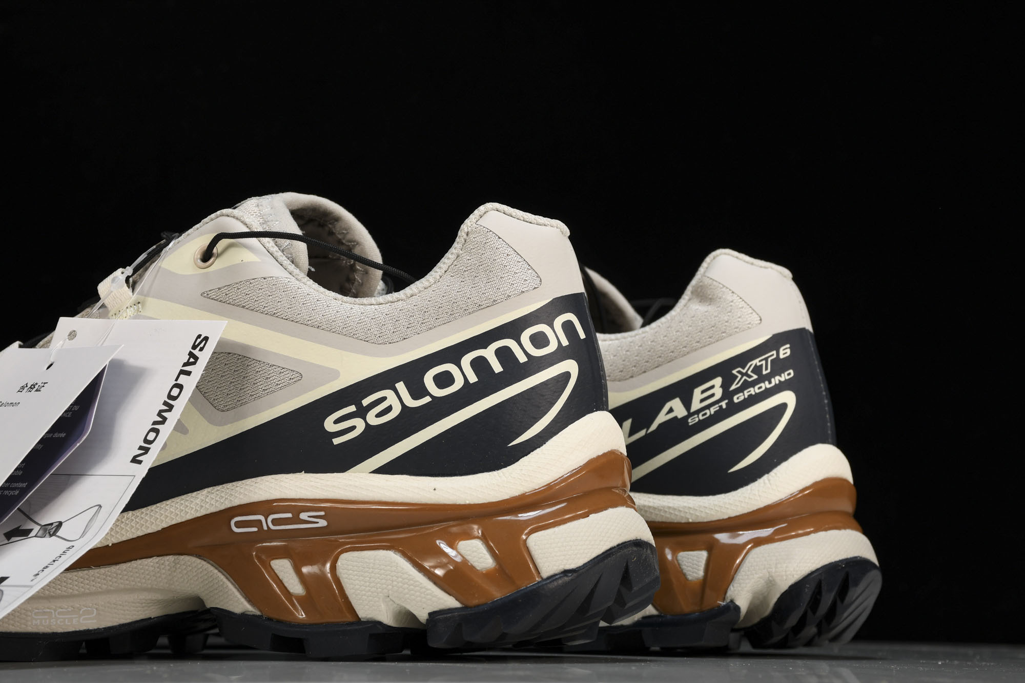 纯原外贸 SALOMON XT-6 灰白 货号_ #YZ001-1 原版1:1 制作 全套私模 开发出自代工厂版师之手 纯原外贸 SALOMON XT-6 灰白 货号_ #YZ001-1 原版1:1 制作 全套私模 开发出自代工厂版师之手