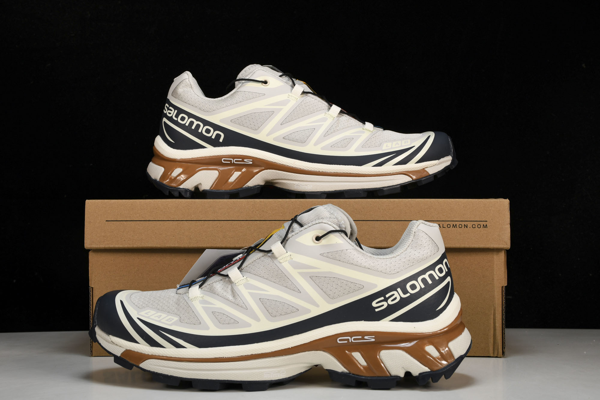 纯原外贸 SALOMON XT-6 灰白 货号_ #YZ001-1 原版1:1 制作 全套私模 开发出自代工厂版师之手 纯原外贸 SALOMON XT-6 灰白 货号_ #YZ001-1 原版1:1 制作 全套私模 开发出自代工厂版师之手