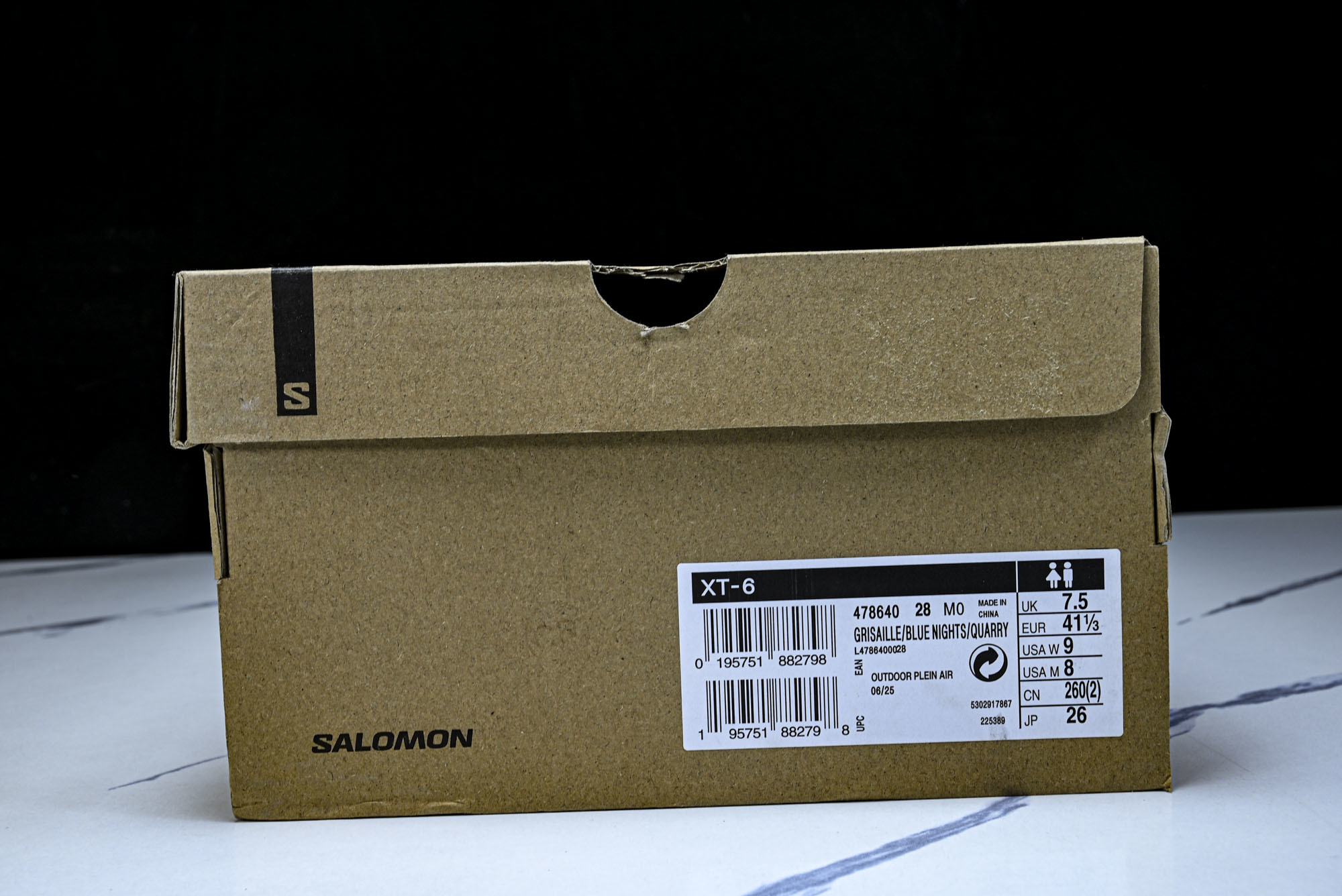 纯原外贸 Salomon XT-6 萨洛蒙户外男女越野潮流时尚经典复古潮流运动休闲鞋  28 #YZ001-1 原版1: