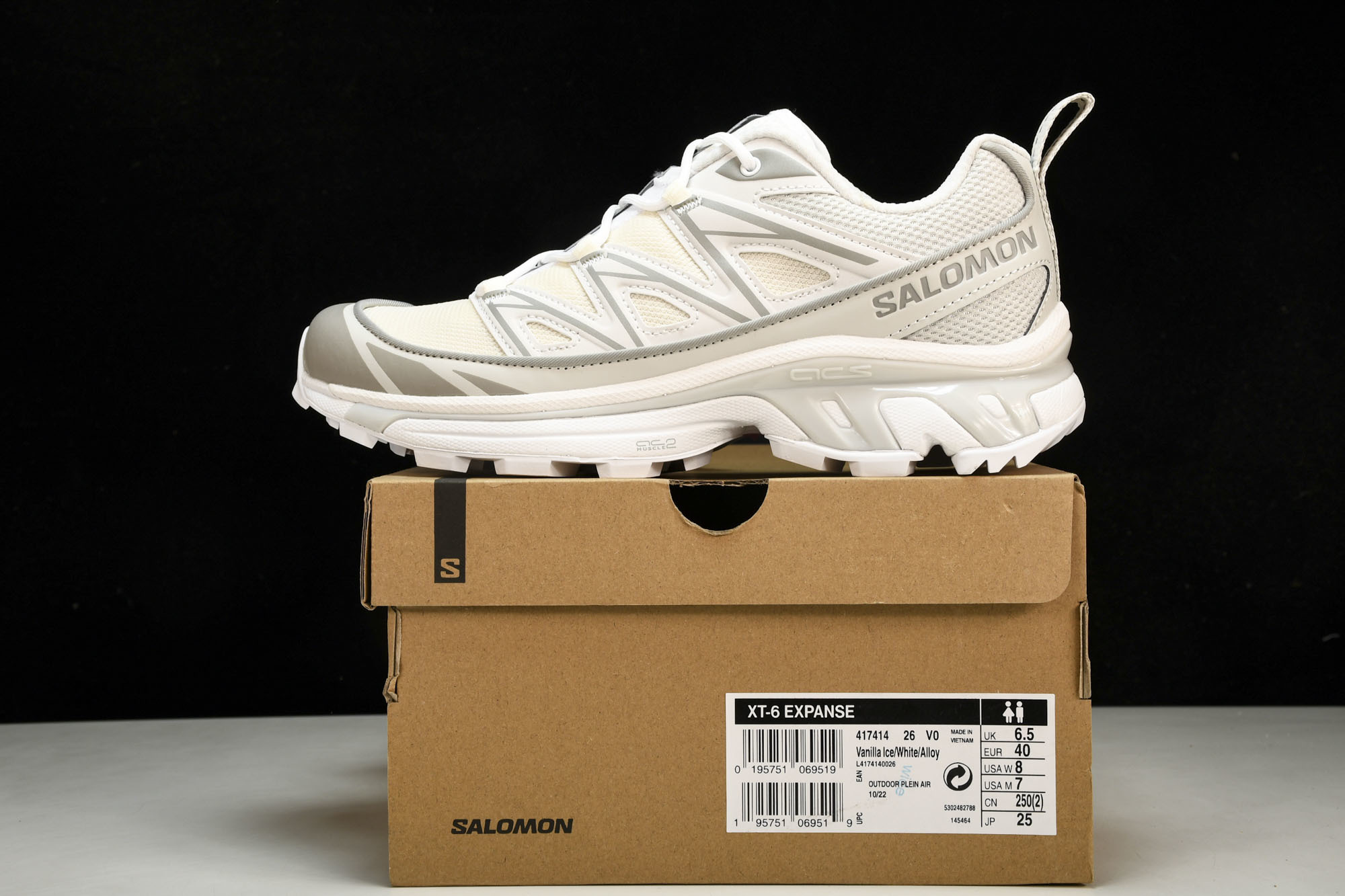 纯原外贸 SALOMON XT-6系列 冰川白 货号_ #YZ001-1 原版1:1 制作 全套私模 开发出自代工厂版师 纯原外贸 SALOMON XT-6系列 冰川白 货号_ #YZ001-1 原版1:1 制作 全套私模 开发出自代工厂版师