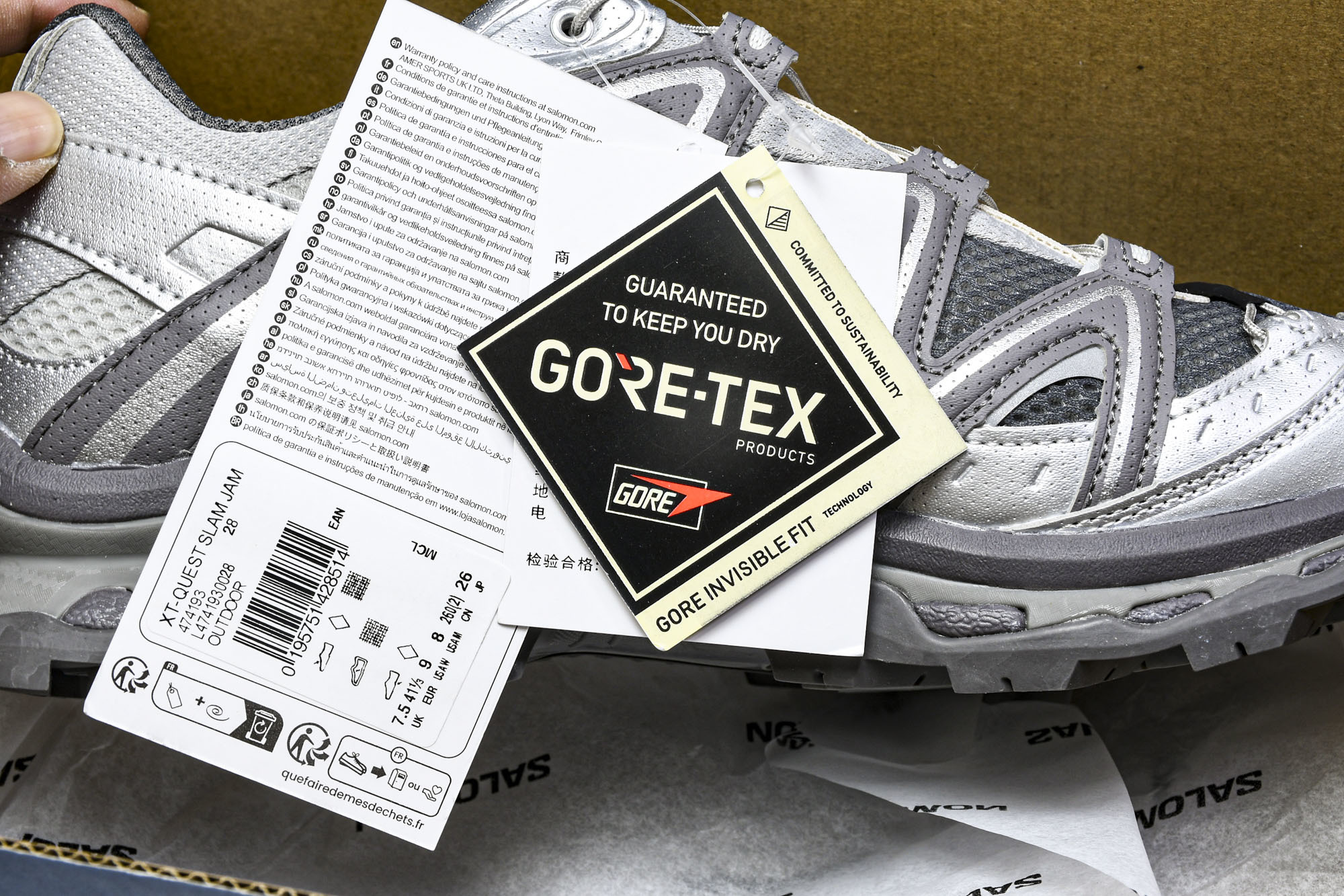 纯原外贸 Salomon XT-Quest ADV _Beige_ 萨洛蒙 探索者系列户外越野跑鞋 灰褐色 -28 #Y 纯原外贸 Salomon XT-Quest ADV _Beige_ 萨洛蒙 探索者系列户外越野跑鞋 灰褐色 -28 #Y