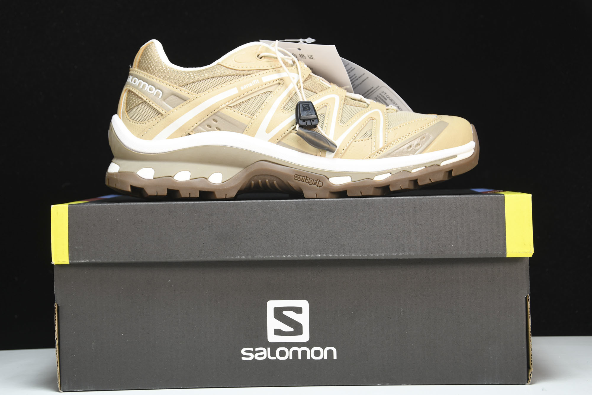 纯原外贸 Salomon XT-Quest Advanced 户外机能鞋 杏色 #YZ001-1 36 36.5 37 纯原外贸 Salomon XT-Quest Advanced 户外机能鞋 杏色 #YZ001-1 36 36.5 37