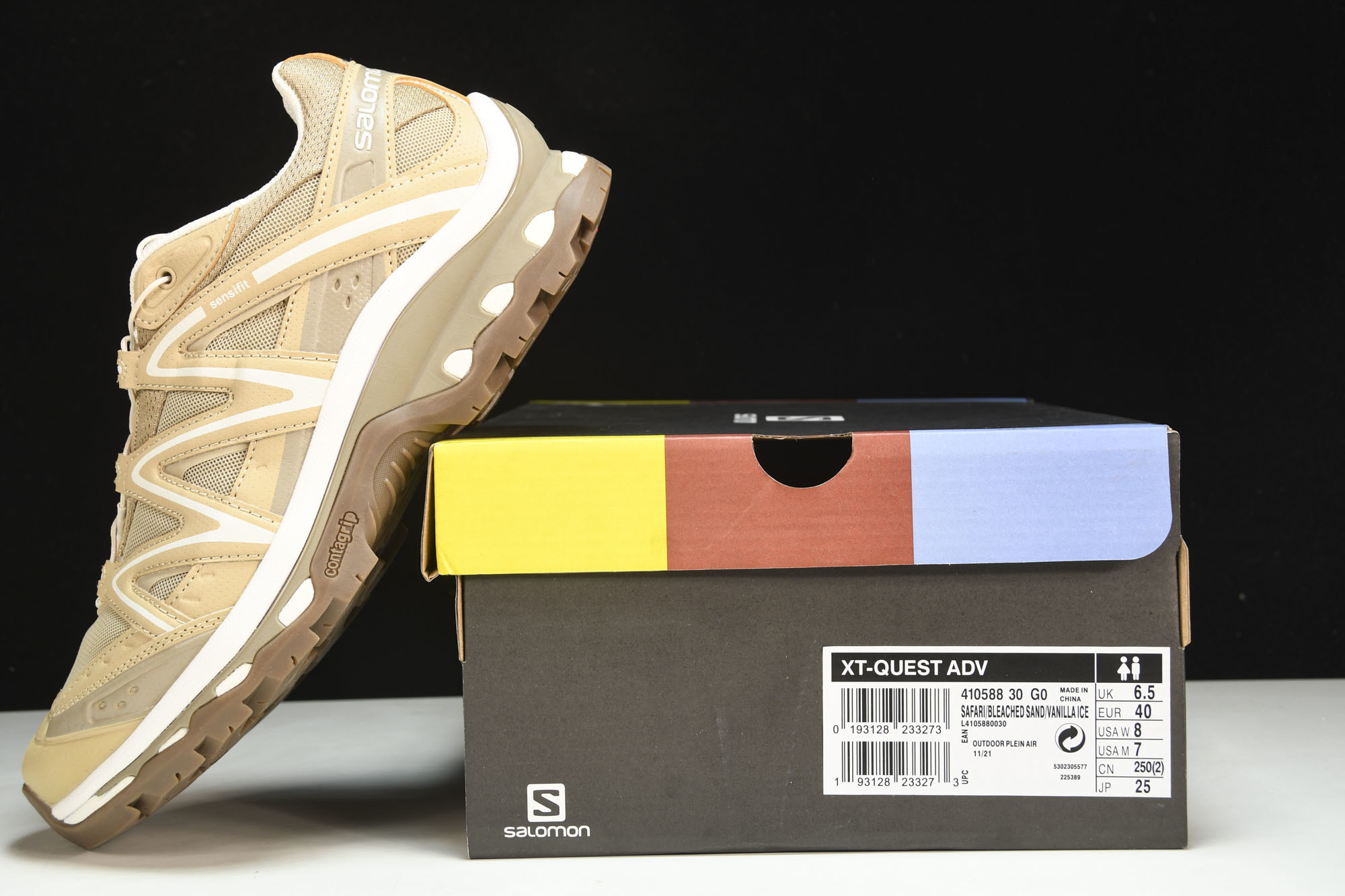 纯原外贸 Salomon XT-Quest Advanced 户外机能鞋 杏色 #YZ001-1 36 36.5 37 纯原外贸 Salomon XT-Quest Advanced 户外机能鞋 杏色 #YZ001-1 36 36.5 37
