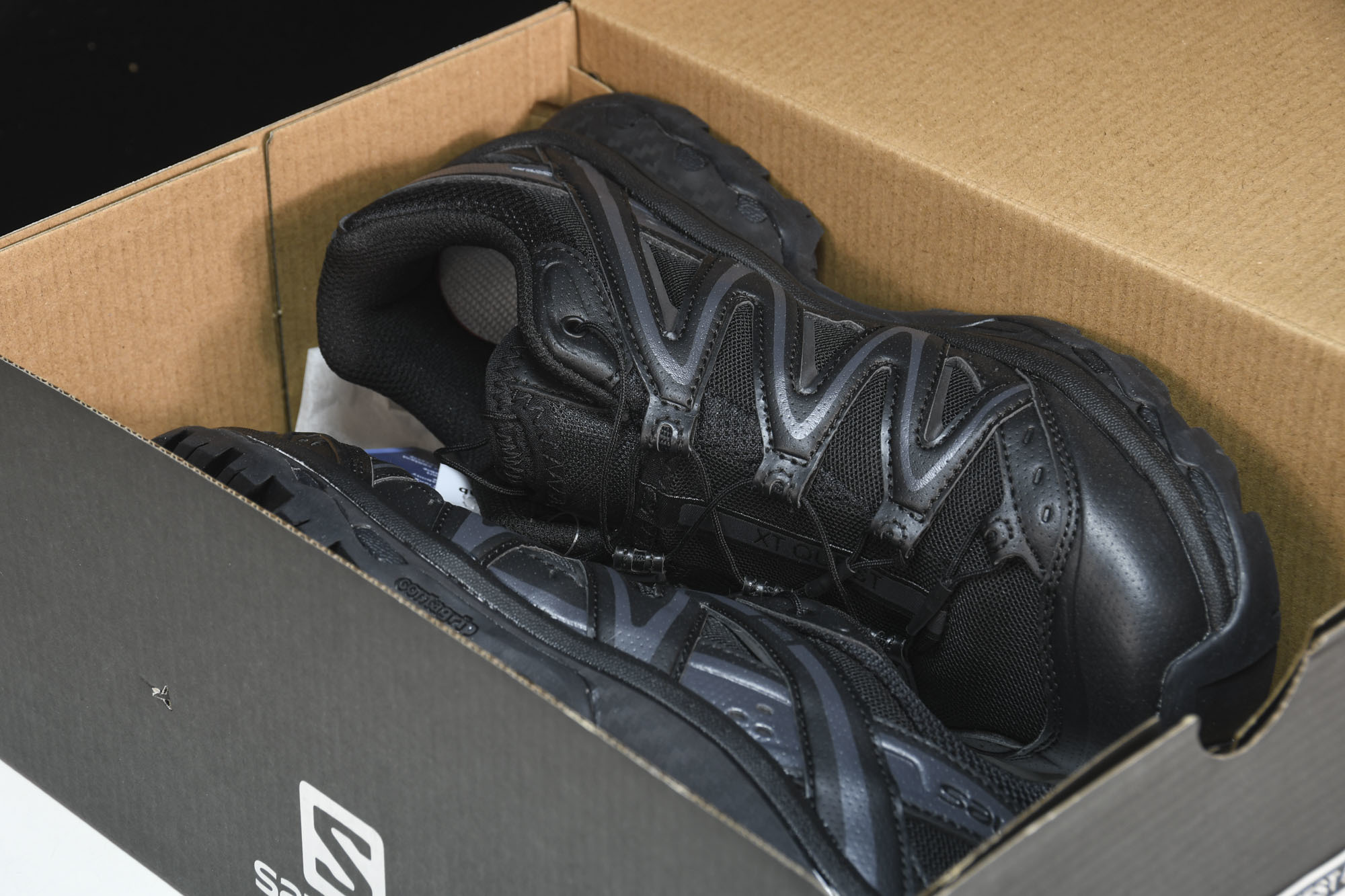 纯原外贸 Salomon XT-Quest Advanced 户外机能鞋 黑色 #YZ001-1 原版1:1 制作 全 纯原外贸 Salomon XT-Quest Advanced 户外机能鞋 黑色 #YZ001-1 原版1:1 制作 全