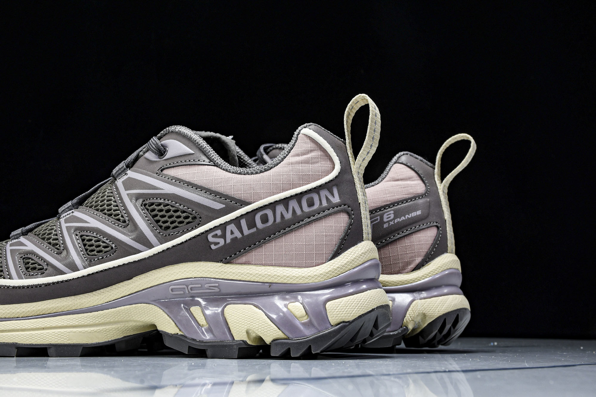 纯原外贸 SALOMON萨洛蒙 XT-6 Expanse Seasonal 减震耐磨 低帮 户外功能鞋 男女同款 灰褐色 纯原外贸 SALOMON萨洛蒙 XT-6 Expanse Seasonal 减震耐磨 低帮 户外功能鞋 男女同款 灰褐色
