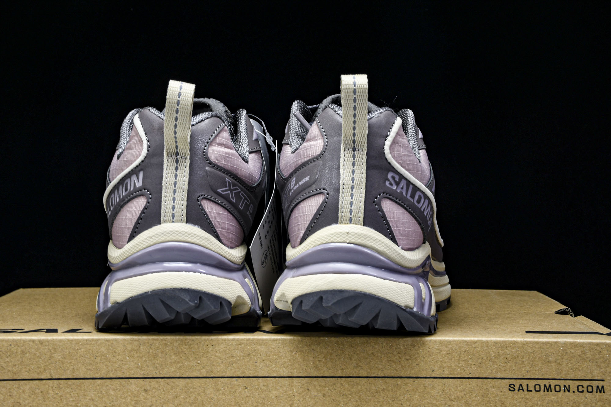 纯原外贸 SALOMON萨洛蒙 XT-6 Expanse Seasonal 减震耐磨 低帮 户外功能鞋 男女同款 灰褐色 纯原外贸 SALOMON萨洛蒙 XT-6 Expanse Seasonal 减震耐磨 低帮 户外功能鞋 男女同款 灰褐色
