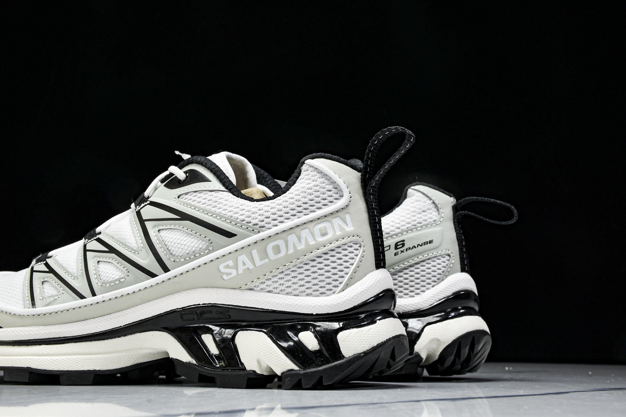 纯原外贸 SALOMON萨洛蒙 XT-6 Expanse 减震耐磨 低帮 户外功能鞋 男女同款 白灰 #YZ001-1 纯原外贸 SALOMON萨洛蒙 XT-6 Expanse 减震耐磨 低帮 户外功能鞋 男女同款 白灰 #YZ001-1