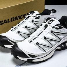 纯原外贸 SALOMON萨洛蒙 XT-6 Expanse 减震耐磨 低帮 户外功能鞋 男女同款 白灰 #YZ001-1 纯原外贸 SALOMON萨洛蒙 XT-6 Expanse 减震耐磨 低帮 户外功能鞋 男女同款 白灰 #YZ001-1