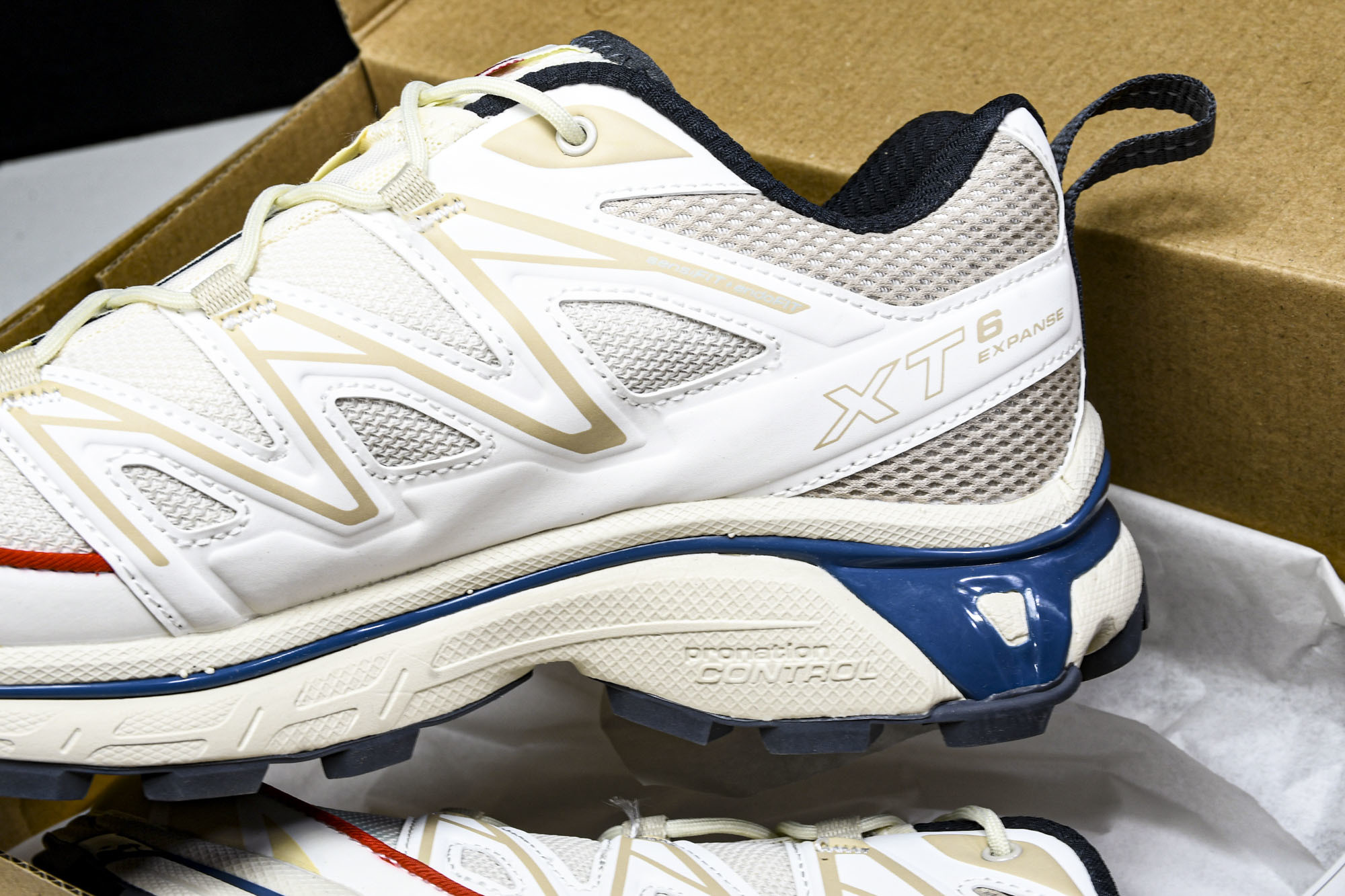 纯原外贸 SALOMON萨洛蒙 XT-6 Expanse 减震耐磨 低帮 户外功能鞋 男女同款 米灰蓝 -28 #YZ0 纯原外贸 SALOMON萨洛蒙 XT-6 Expanse 减震耐磨 低帮 户外功能鞋 男女同款 米灰蓝 -28 #YZ0