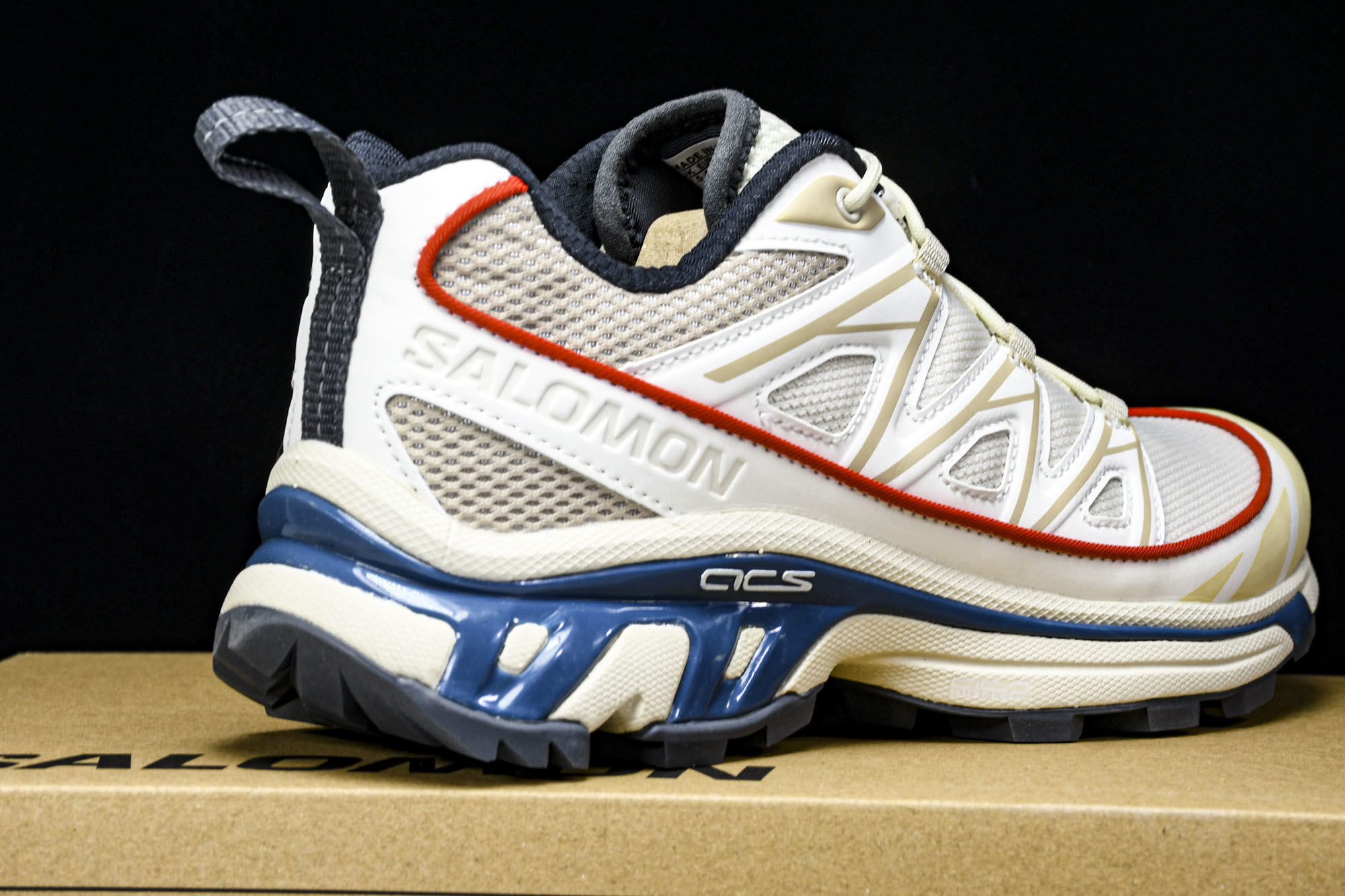 纯原外贸 SALOMON萨洛蒙 XT-6 Expanse 减震耐磨 低帮 户外功能鞋 男女同款 米灰蓝 -28 #YZ0 纯原外贸 SALOMON萨洛蒙 XT-6 Expanse 减震耐磨 低帮 户外功能鞋 男女同款 米灰蓝 -28 #YZ0