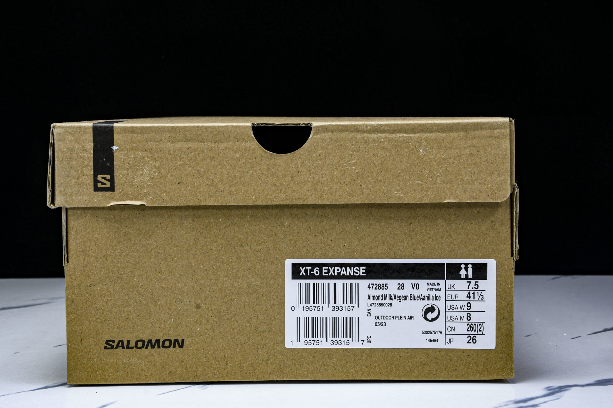 纯原外贸 SALOMON萨洛蒙 XT-6 Expanse 减震耐磨 低帮 户外功能鞋 男女同款 米灰蓝 -28 #YZ0 纯原外贸 SALOMON萨洛蒙 XT-6 Expanse 减震耐磨 低帮 户外功能鞋 男女同款 米灰蓝 -28 #YZ0