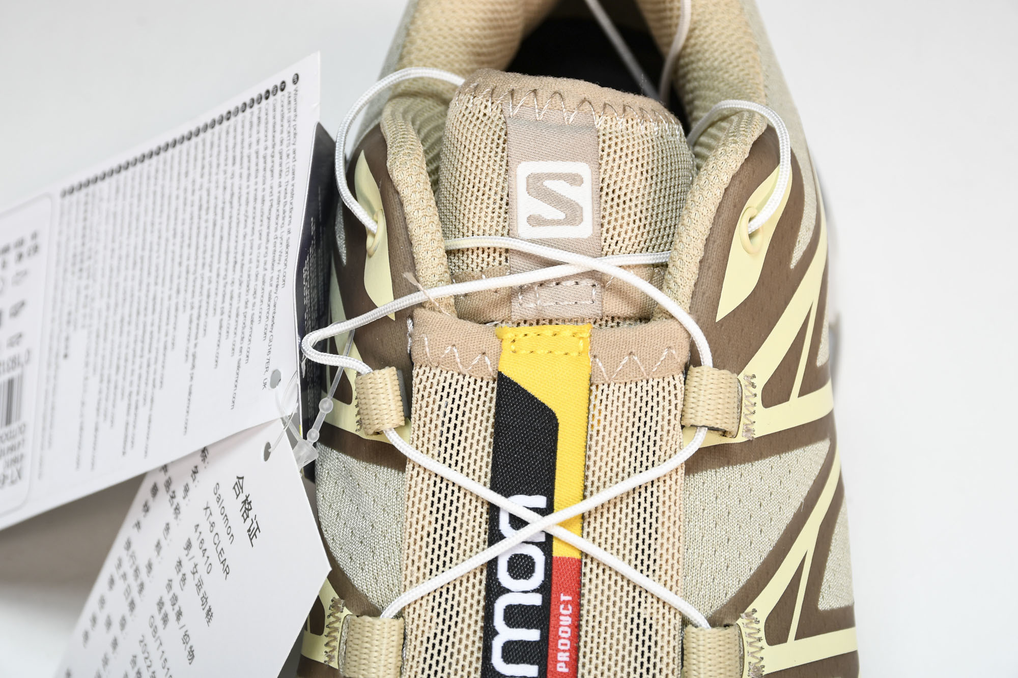 纯原外贸 Sandy Liang x SALOMON XT-6 EXPANSE 杏色 货号_ #YZ001-1 原版1: 纯原外贸 Sandy Liang x SALOMON XT-6 EXPANSE 杏色 货号_ #YZ001-1 原版1: