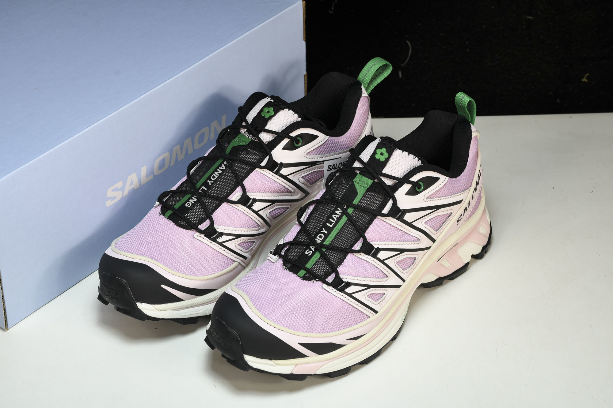 纯原外贸 Sandy Liang x SALOMON XT-6 EXPANSE 白粉紫 货号_ #YZ001-1 原版1 纯原外贸 Sandy Liang x SALOMON XT-6 EXPANSE 白粉紫 货号_ #YZ001-1 原版1