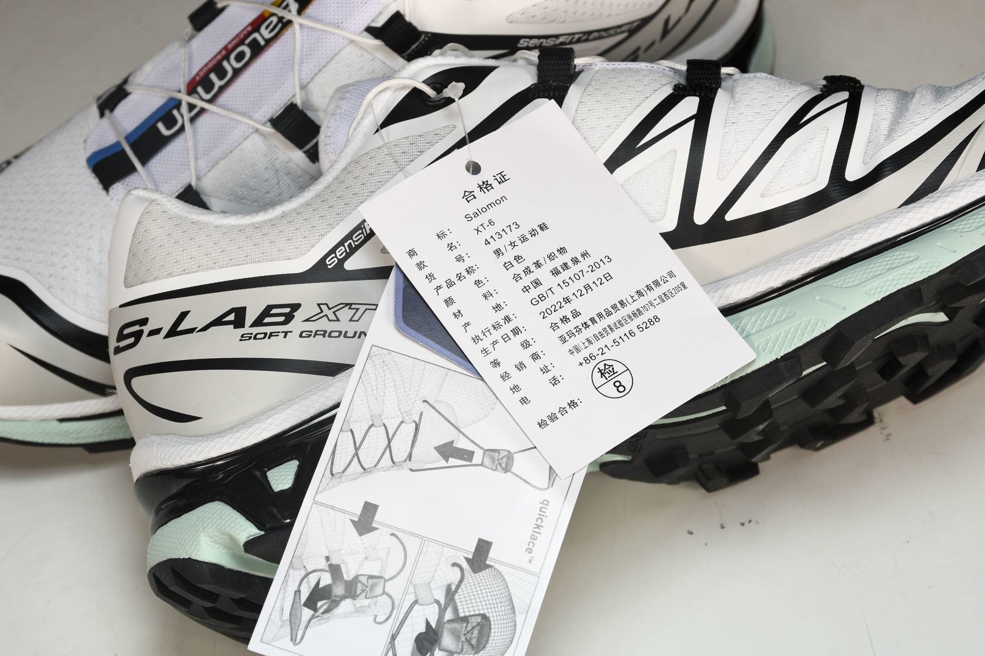 纯原外贸 XT-6 哈士奇 户外跑步鞋 黑白蓝 #YZ001-1 36 36.5 37 38 38.5 39 40 4 纯原外贸 XT-6 哈士奇 户外跑步鞋 黑白蓝 #YZ001-1 36 36.5 37 38 38.5 39 40 4