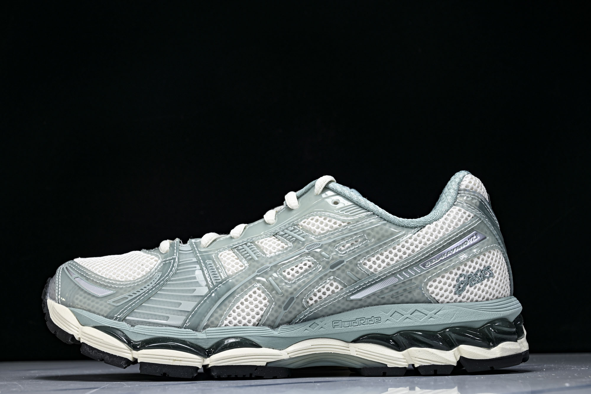 外贸平台 ASICS Gel-Kayano 12.1 Kith Cream Sage 浅绿白 1203A675-100 外贸平台 ASICS Gel-Kayano 12.1 Kith Cream Sage 浅绿白 1203A675-100