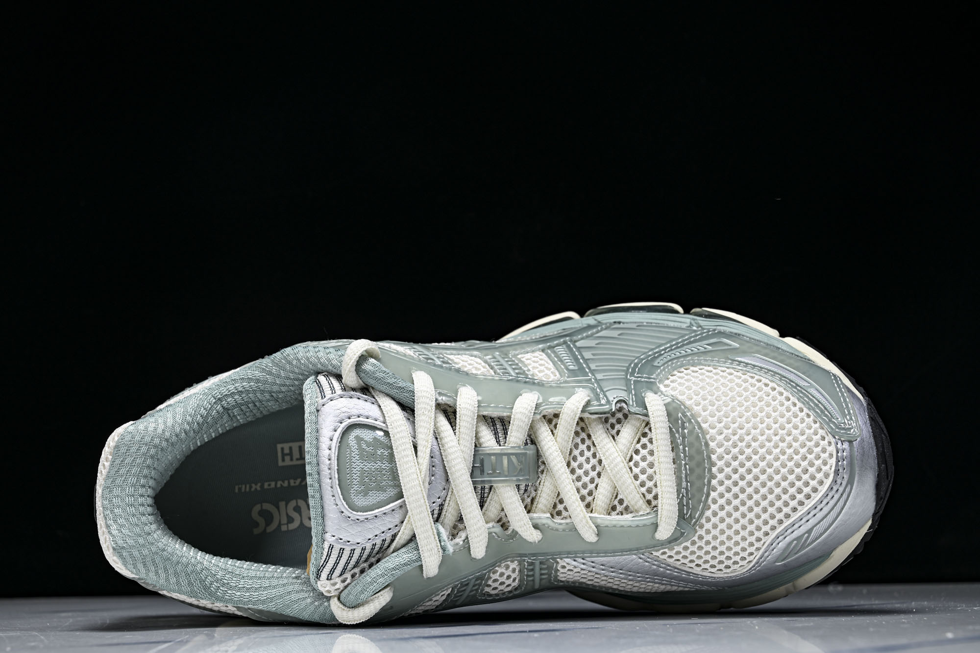 外贸平台 ASICS Gel-Kayano 12.1 Kith Cream Sage 浅绿白 1203A675-100 外贸平台 ASICS Gel-Kayano 12.1 Kith Cream Sage 浅绿白 1203A675-100
