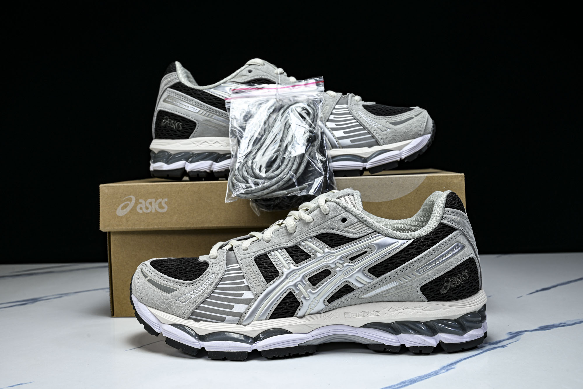 外贸平台 ASICS Gel-Kayano 12.1 Kith Peat Cream 灰色 1203A846-020 # 外贸平台 ASICS Gel-Kayano 12.1 Kith Peat Cream 灰色 1203A846-020 #