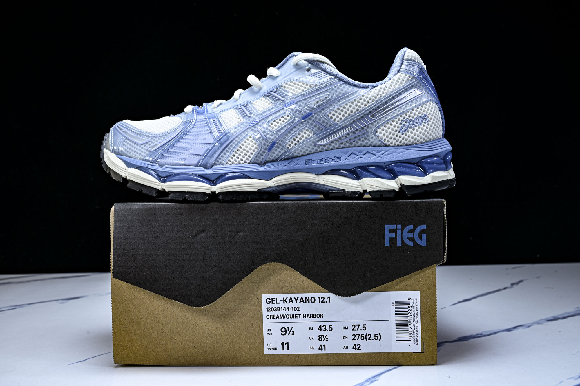 外贸平台 ASICS Gel-Kayano 12.1 Kith Voyage 灰蓝 1203B144-102 #YZ00 外贸平台 ASICS Gel-Kayano 12.1 Kith Voyage 灰蓝 1203B144-102 #YZ00