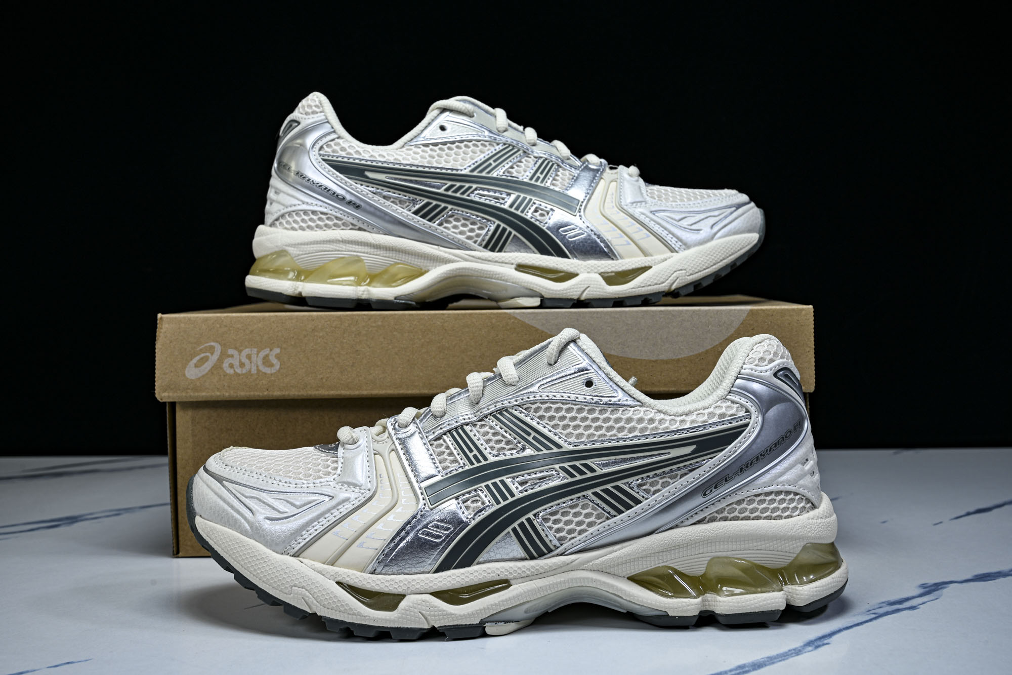 外贸平台 Asics Gel-Kayano 14 亚瑟士运动休闲透气专业跑鞋1201A019-200 #YZ002-2 