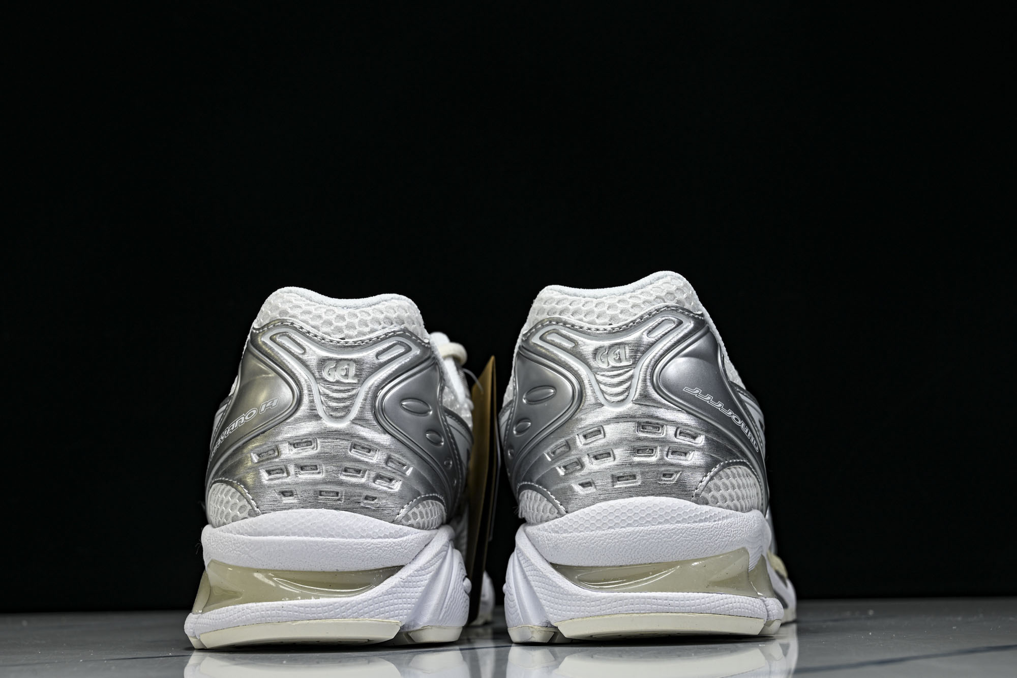 外贸平台 Asics Gel-Kayano 14 亚瑟士运动休闲透气专业跑鞋1201A457-100 #YZ002-2 外贸平台 Asics Gel-Kayano 14 亚瑟士运动休闲透气专业跑鞋1201A457-100 #YZ002-2
