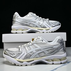 外贸平台 Asics Gel-Kayano 14 亚瑟士运动休闲透气专业跑鞋1201A457-100 #YZ002-2 外贸平台 Asics Gel-Kayano 14 亚瑟士运动休闲透气专业跑鞋1201A457-100 #YZ002-2
