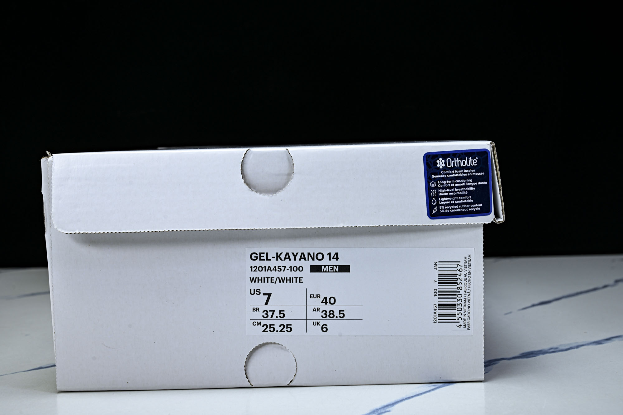 外贸平台 Asics Gel-Kayano 14 亚瑟士运动休闲透气专业跑鞋1201A457-100 #YZ002-2 外贸平台 Asics Gel-Kayano 14 亚瑟士运动休闲透气专业跑鞋1201A457-100 #YZ002-2