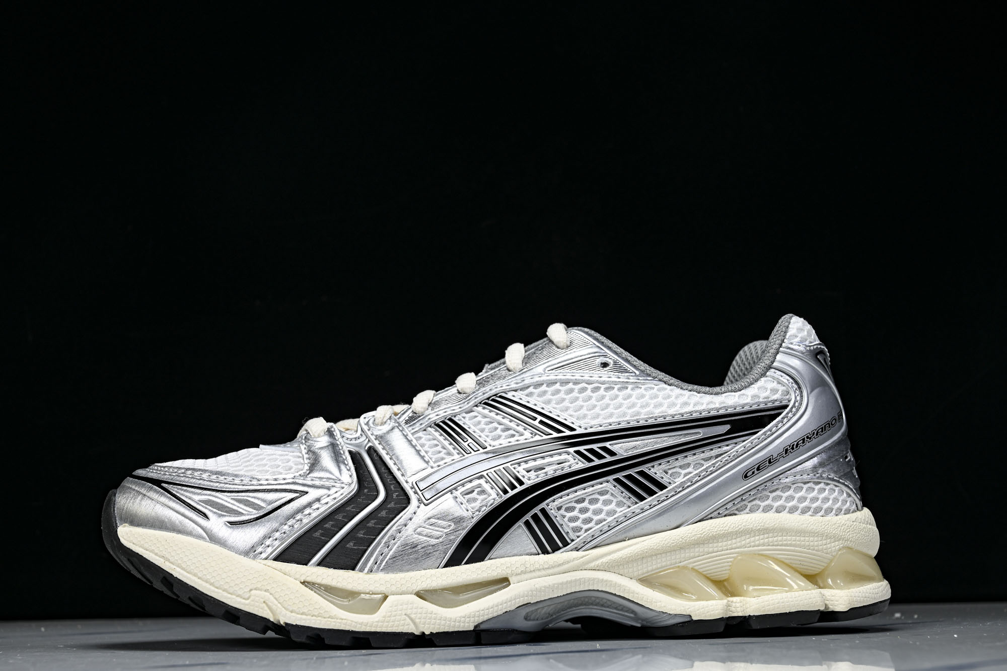 外贸平台 Asics Gel-Kayano 14 亚瑟士运动休闲透气专业跑鞋1201A457-101 #YZ002-2 外贸平台 Asics Gel-Kayano 14 亚瑟士运动休闲透气专业跑鞋1201A457-101 #YZ002-2