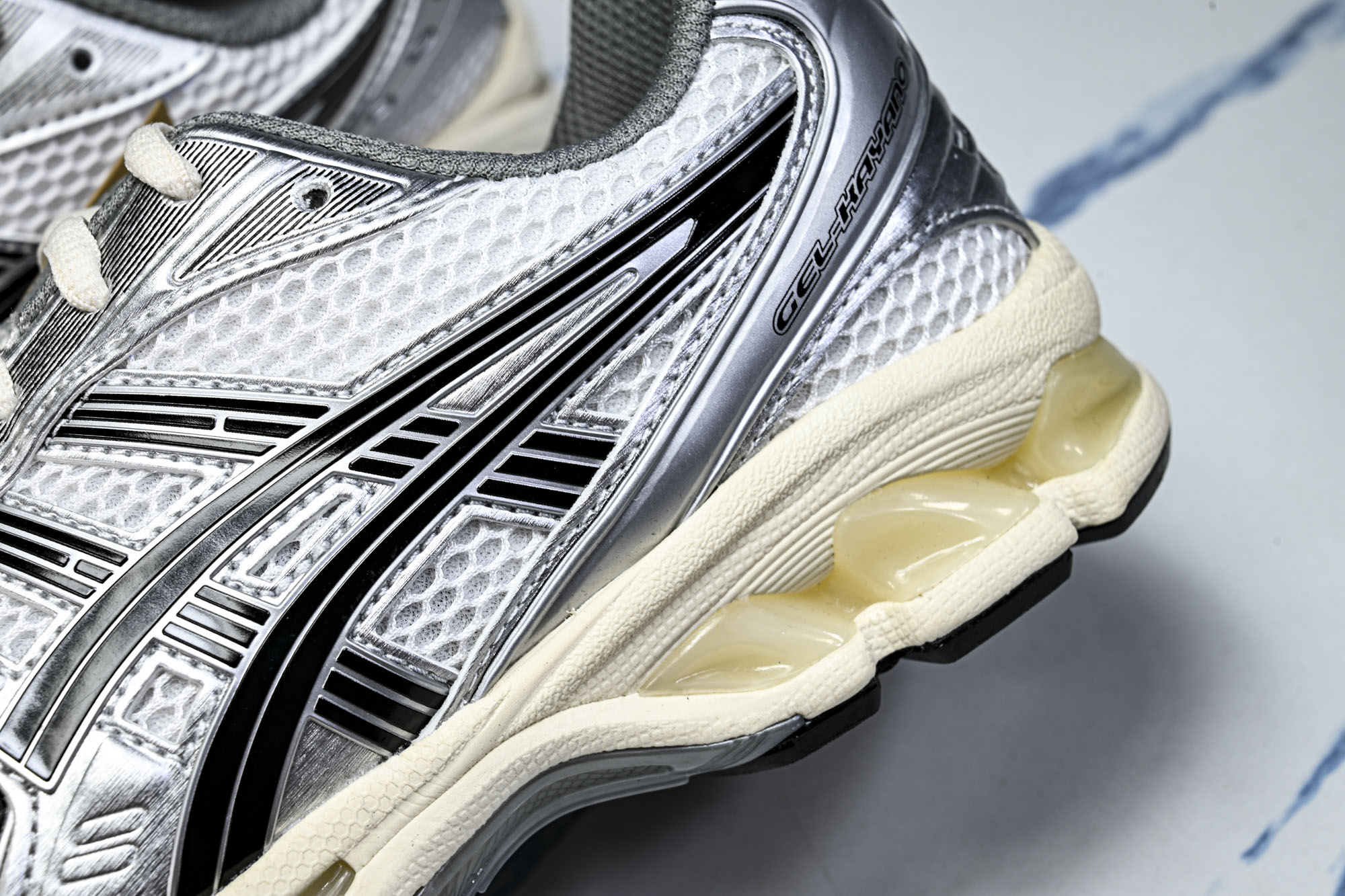 外贸平台 Asics Gel-Kayano 14 亚瑟士运动休闲透气专业跑鞋1201A457-101 #YZ002-2 