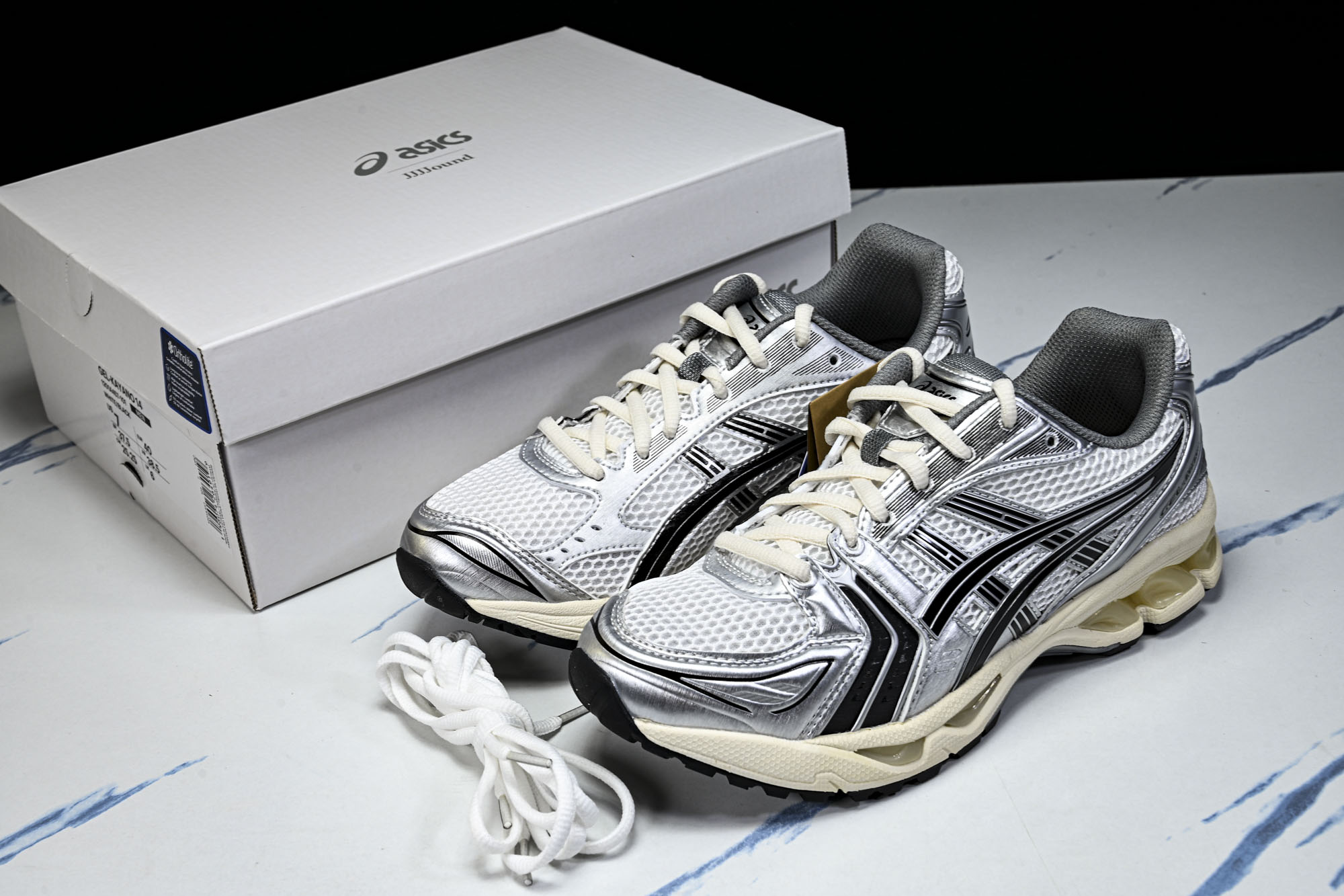 外贸平台 Asics Gel-Kayano 14 亚瑟士运动休闲透气专业跑鞋1201A457-101 #YZ002-2 
