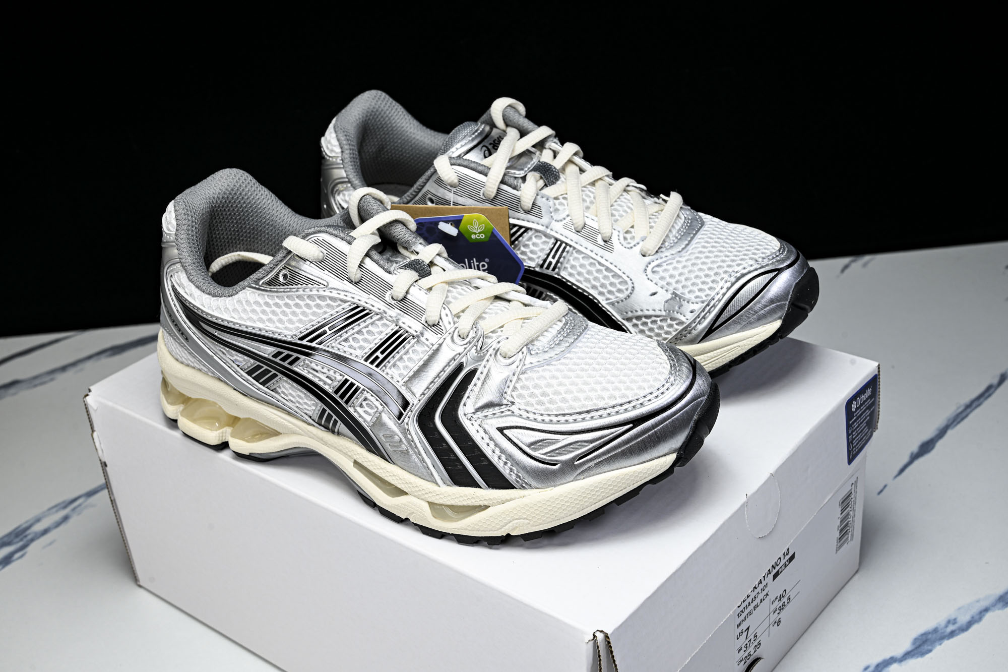 外贸平台 Asics Gel-Kayano 14 亚瑟士运动休闲透气专业跑鞋1201A457-101 #YZ002-2 