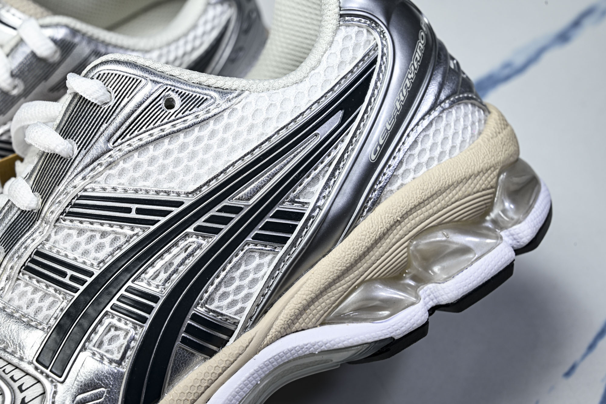 外贸平台 Asics Gel-Kayano 14 亚瑟士运动休闲透气专业跑鞋1203A537-110 #YZ002-2 