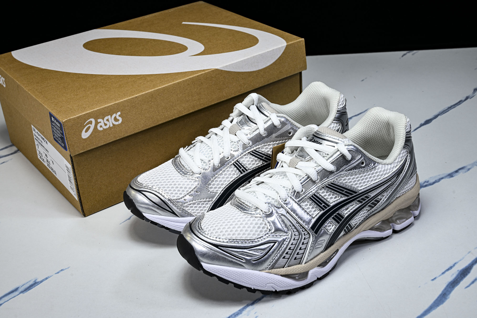 外贸平台 Asics Gel-Kayano 14 亚瑟士运动休闲透气专业跑鞋1203A537-110 #YZ002-2 