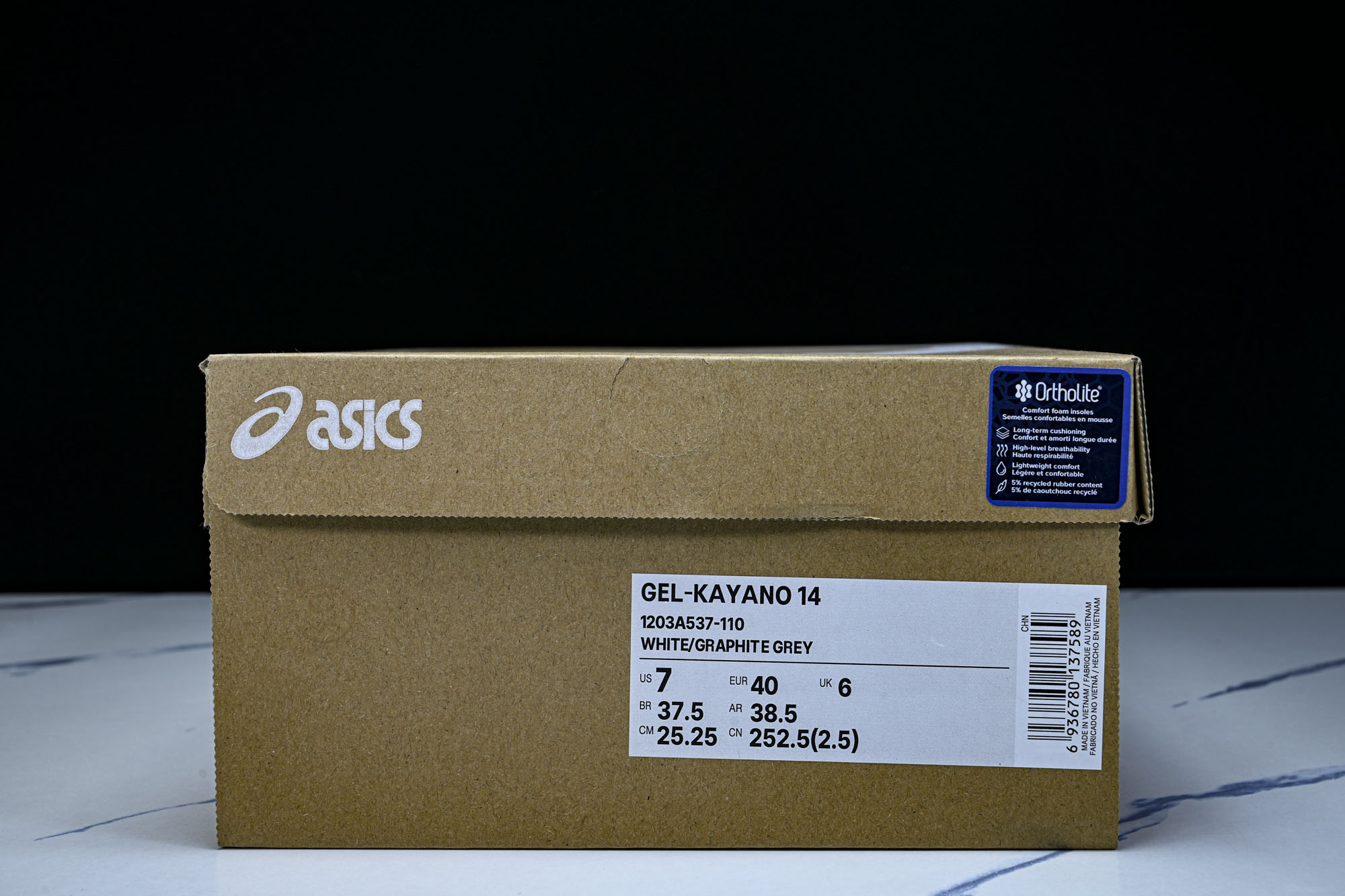 外贸平台 Asics Gel-Kayano 14 亚瑟士运动休闲透气专业跑鞋1203A537-110 #YZ002-2 