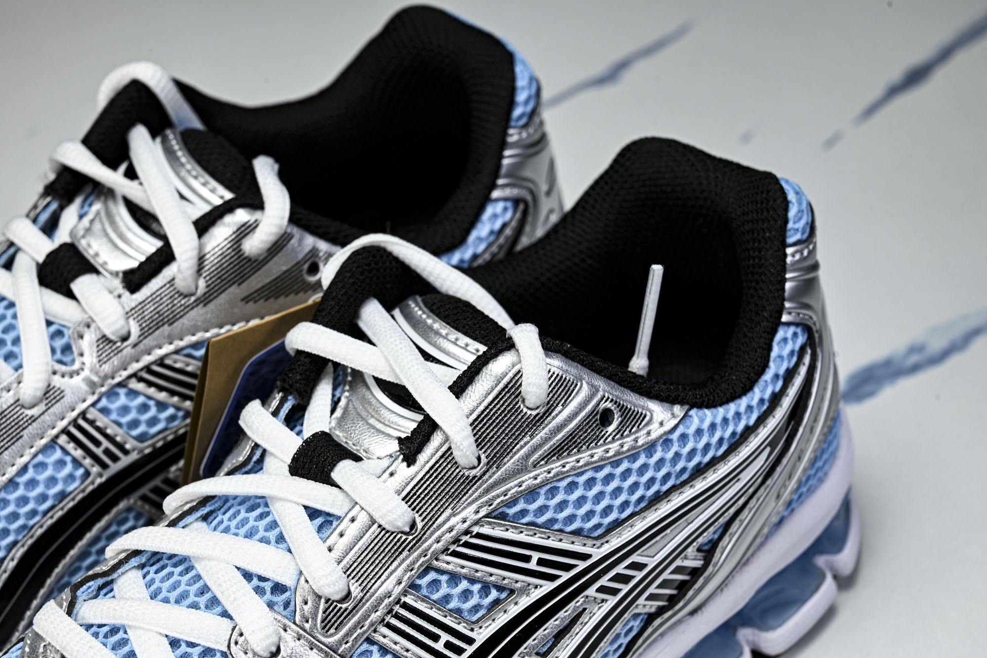 外贸平台 Asics Gel-Kayano 14 亚瑟士运动休闲透气专业跑鞋1203A537-400 #YZ002-2 外贸平台 Asics Gel-Kayano 14 亚瑟士运动休闲透气专业跑鞋1203A537-400 #YZ002-2