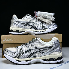 外贸平台 Asics Gel-Kayano 14 亚瑟士运动休闲透气专业跑鞋1203A566-100 #YZ002-2 外贸平台 Asics Gel-Kayano 14 亚瑟士运动休闲透气专业跑鞋1203A566-100 #YZ002-2