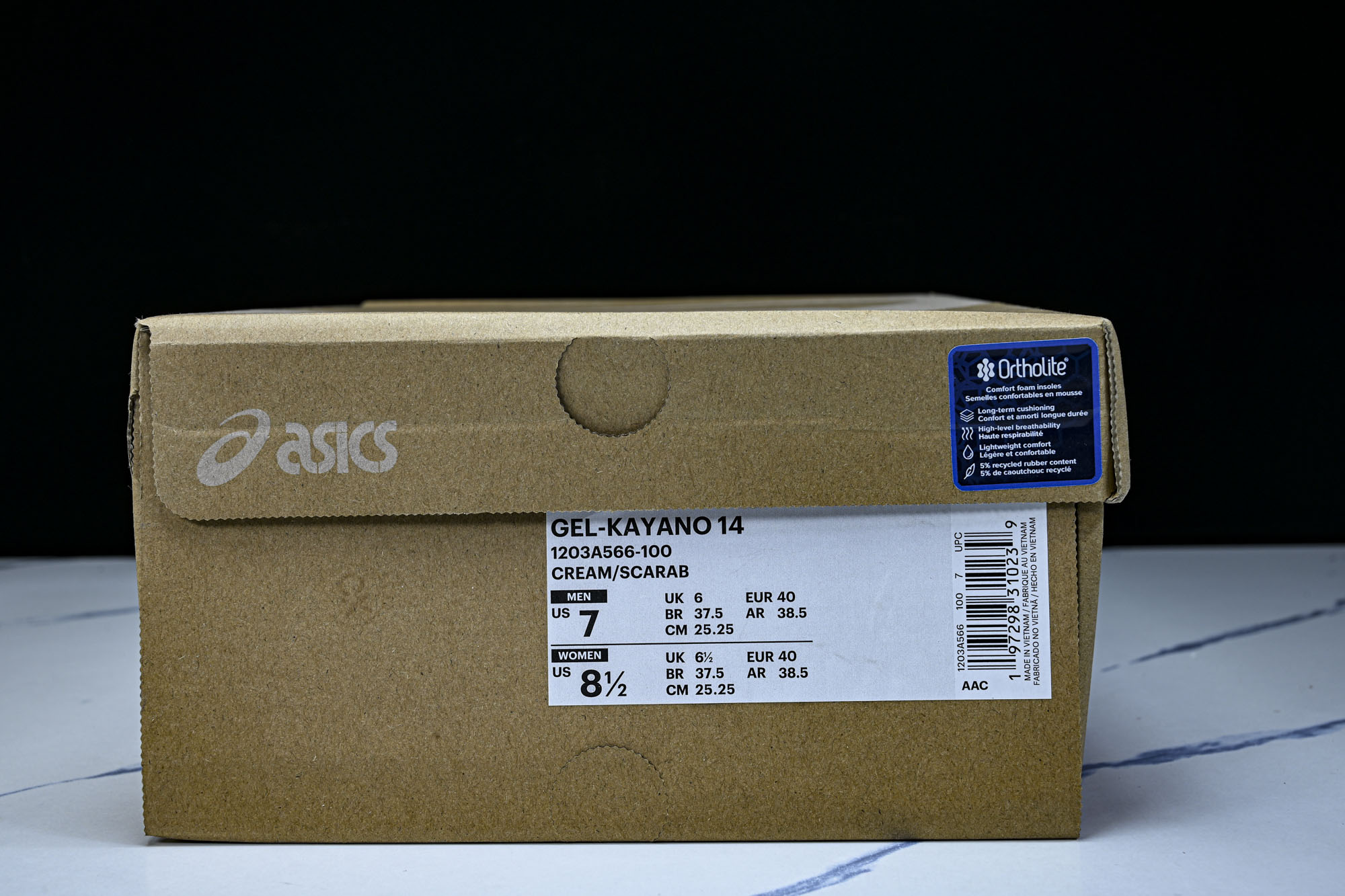 外贸平台 Asics Gel-Kayano 14 亚瑟士运动休闲透气专业跑鞋1203A566-100 #YZ002-2 外贸平台 Asics Gel-Kayano 14 亚瑟士运动休闲透气专业跑鞋1203A566-100 #YZ002-2
