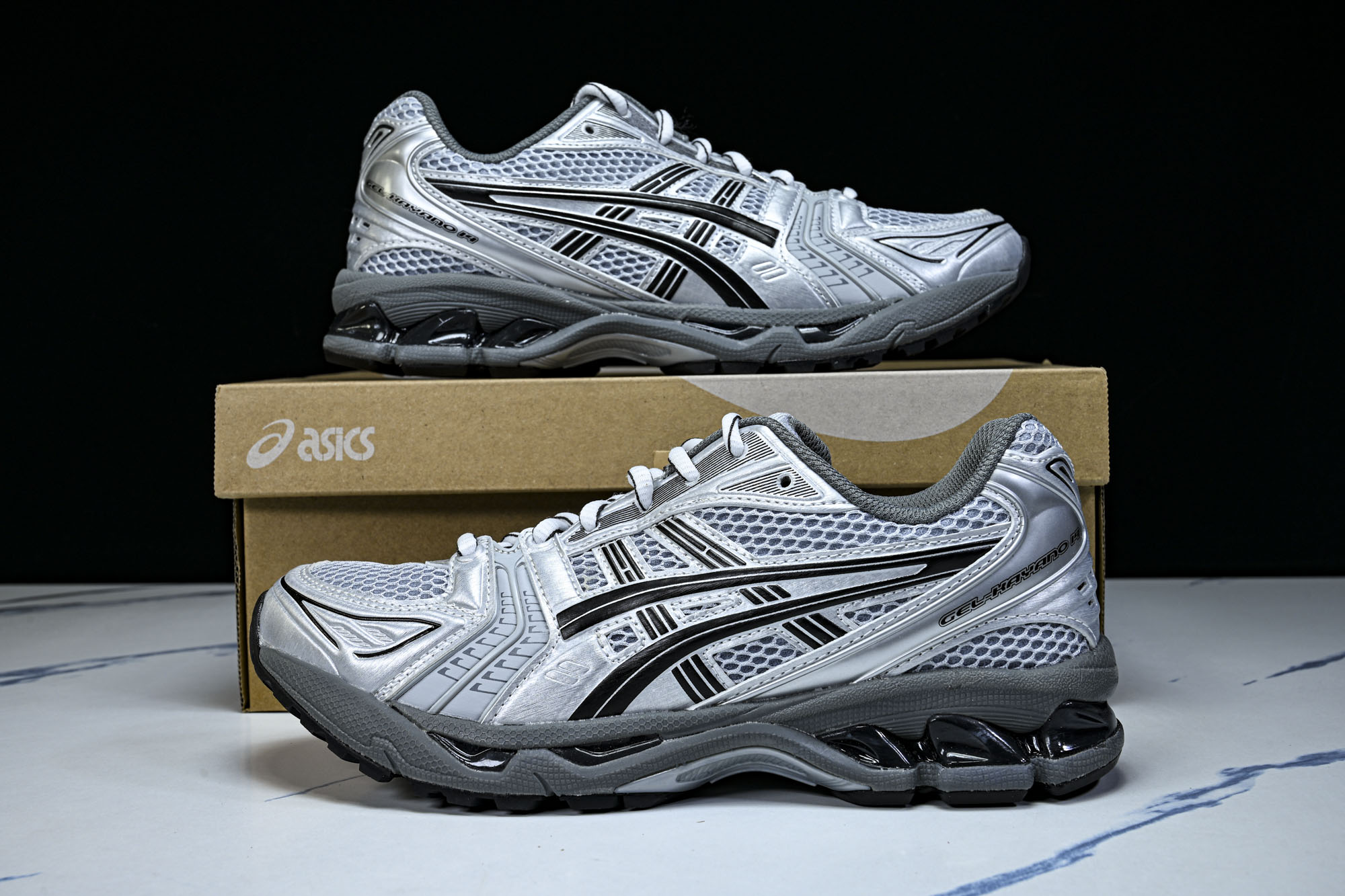 外贸平台 Asics Gel-Kayano 14 亚瑟士运动休闲透气专业跑鞋1203A706-020 #YZ002-2 