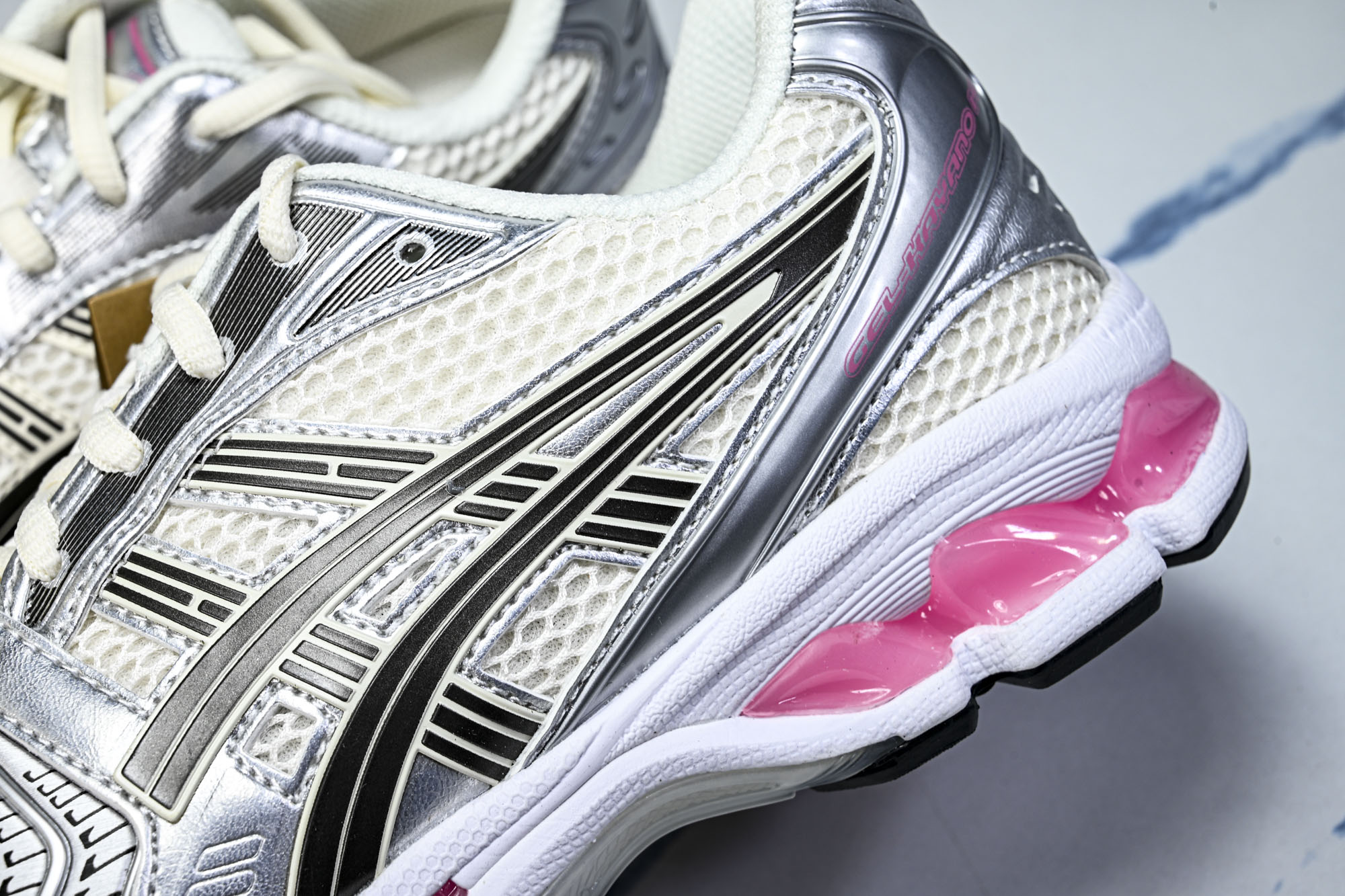 外贸平台 Asics Gel-Kayano 14 亚瑟士运动休闲透气专业跑鞋 1203A537-103 #YZ002-2 外贸平台 Asics Gel-Kayano 14 亚瑟士运动休闲透气专业跑鞋 1203A537-103 #YZ002-2