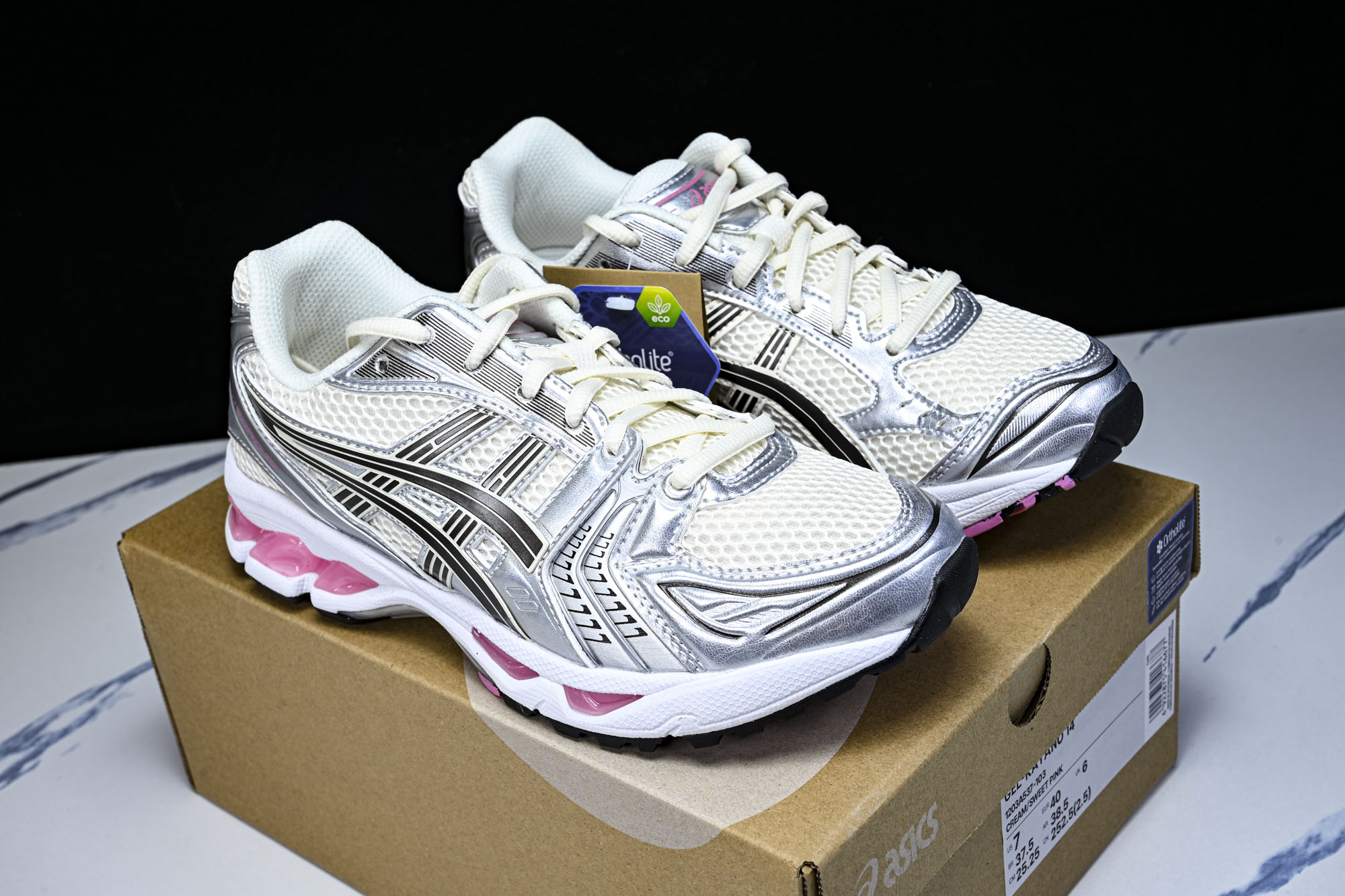 外贸平台 Asics Gel-Kayano 14 亚瑟士运动休闲透气专业跑鞋 1203A537-103 #YZ002-2 外贸平台 Asics Gel-Kayano 14 亚瑟士运动休闲透气专业跑鞋 1203A537-103 #YZ002-2