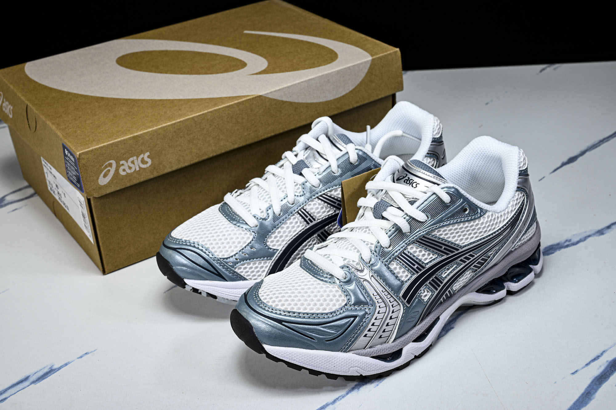 外贸平台 Asics Gel-Kayano 14 亚瑟士运动休闲透气专业跑鞋 1203A537-106 #YZ002-2