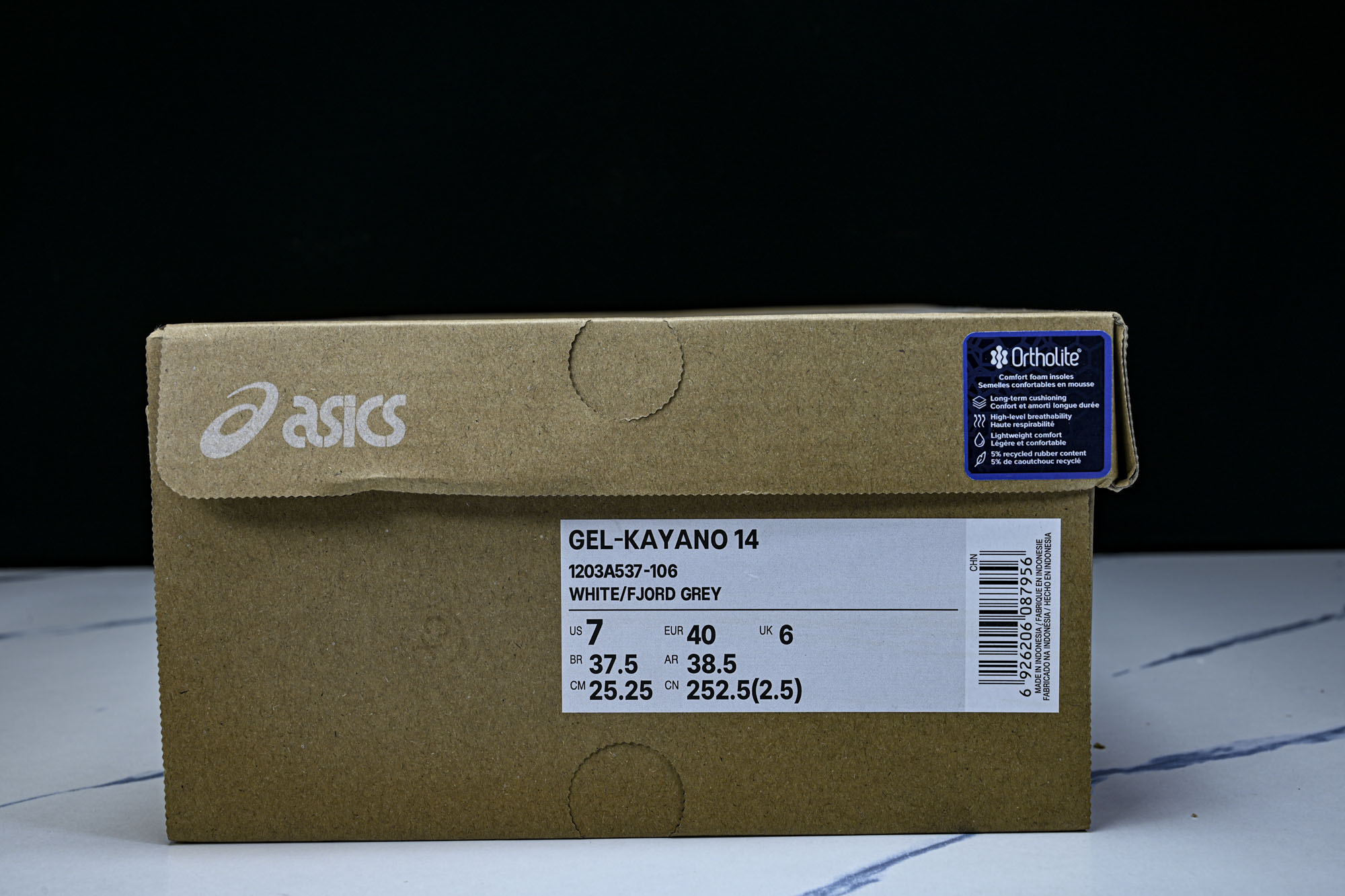 外贸平台 Asics Gel-Kayano 14 亚瑟士运动休闲透气专业跑鞋 1203A537-106 #YZ002-2