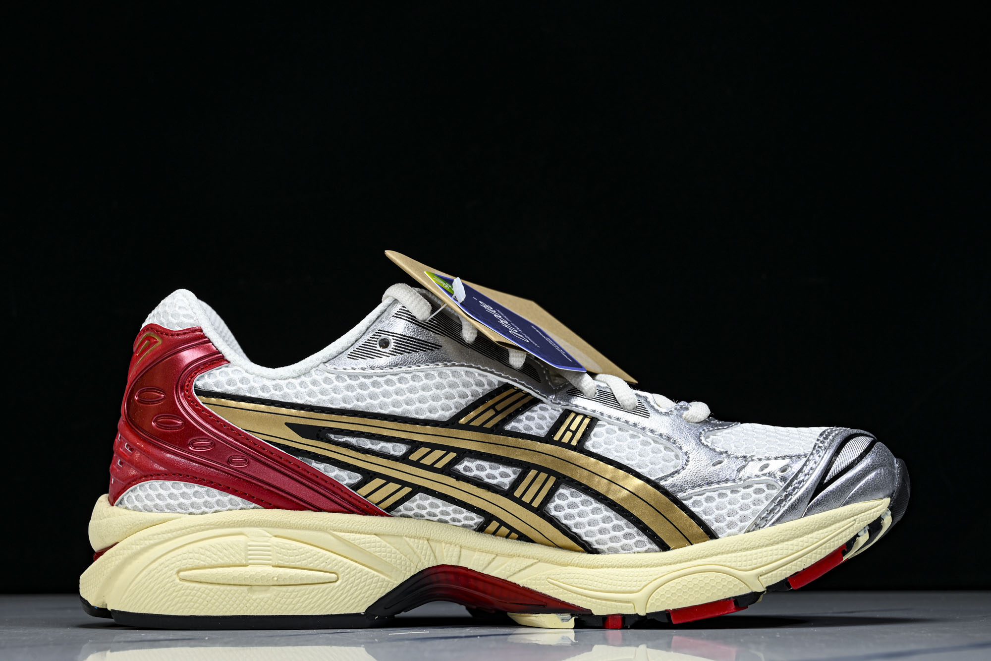 外贸平台 Asics Gel-Kayano 14 亚瑟士运动休闲透气专业跑鞋 1203A692-100 #YZ002-2 外贸平台 Asics Gel-Kayano 14 亚瑟士运动休闲透气专业跑鞋 1203A692-100 #YZ002-2