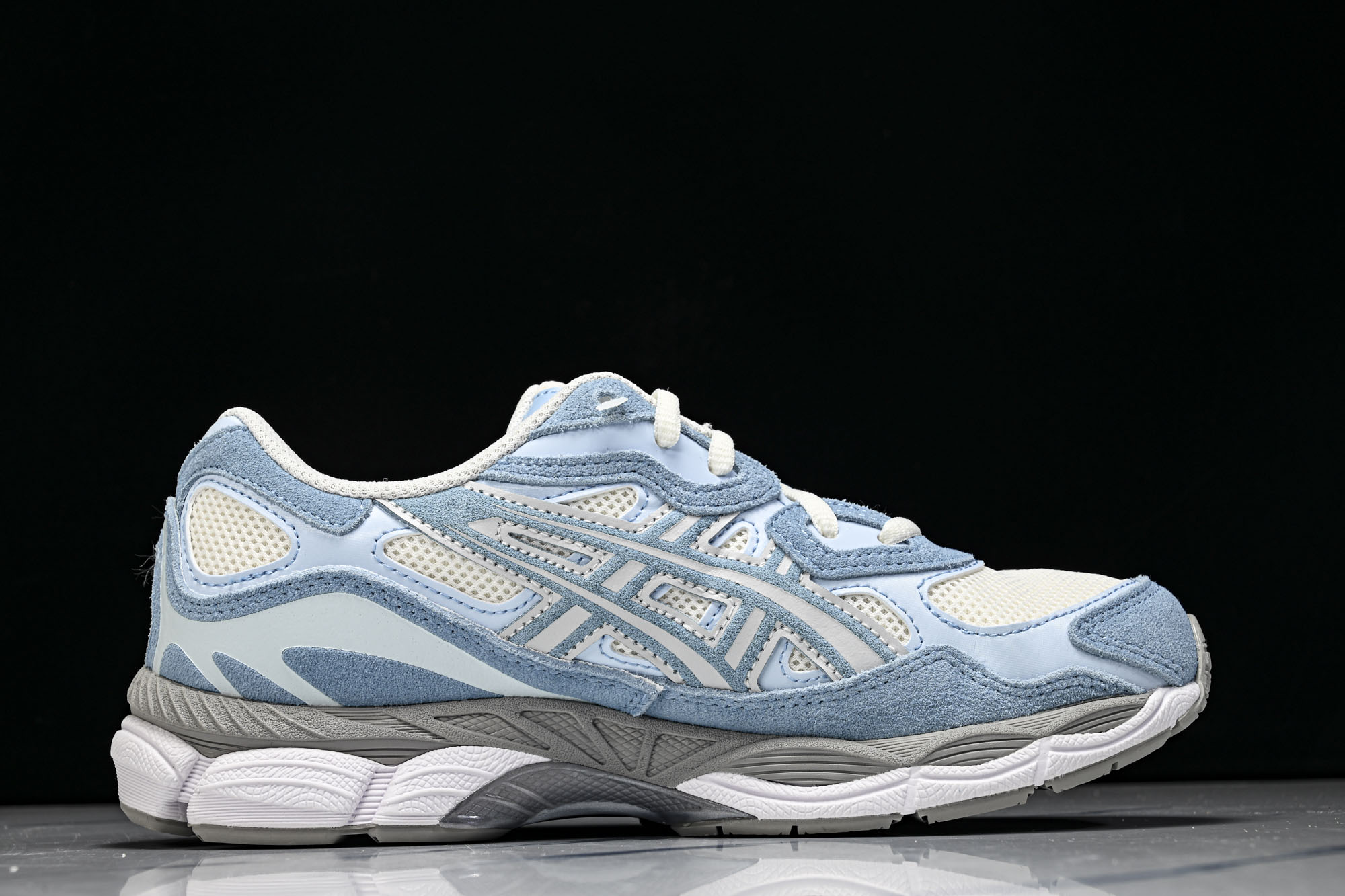外贸平台 ASICS Gel-NYC Cream Arctic Sky 蓝色 1203A383-107 #YZ002-2 外贸平台 ASICS Gel-NYC Cream Arctic Sky 蓝色 1203A383-107 #YZ002-2