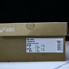 外贸平台 ASICS Gel-NYC Cream Cloud Grey 灰色 1203A663-101 #YZ002-2 外贸平台 ASICS Gel-NYC Cream Cloud Grey 灰色 1203A663-101 #YZ002-2