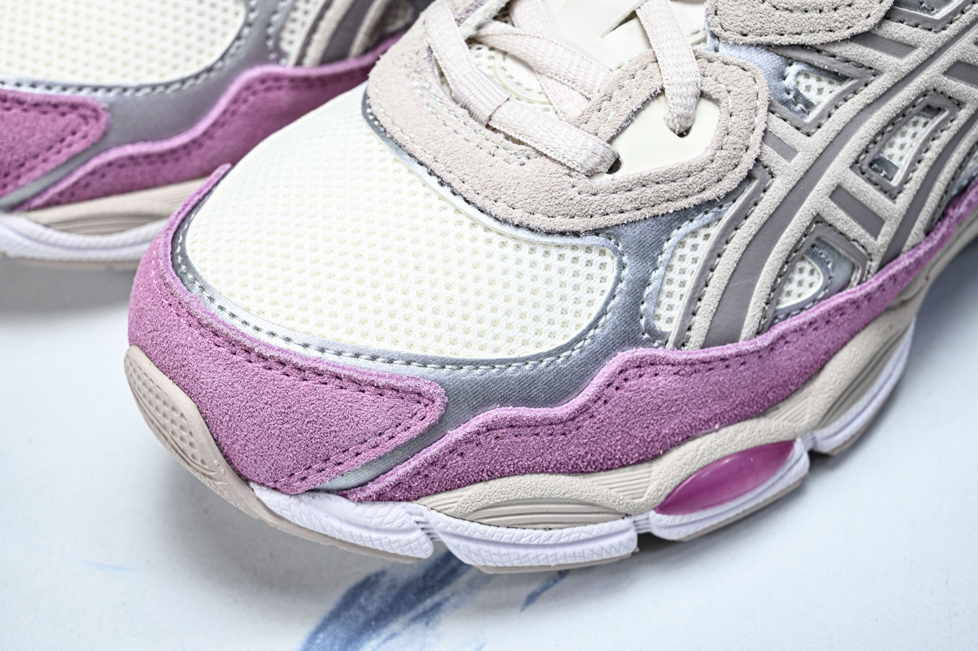 外贸平台 ASICS Gel-NYC Cream Mineral Beige Pink 米白粉 1203A383-104 外贸平台 ASICS Gel-NYC Cream Mineral Beige Pink 米白粉 1203A383-104