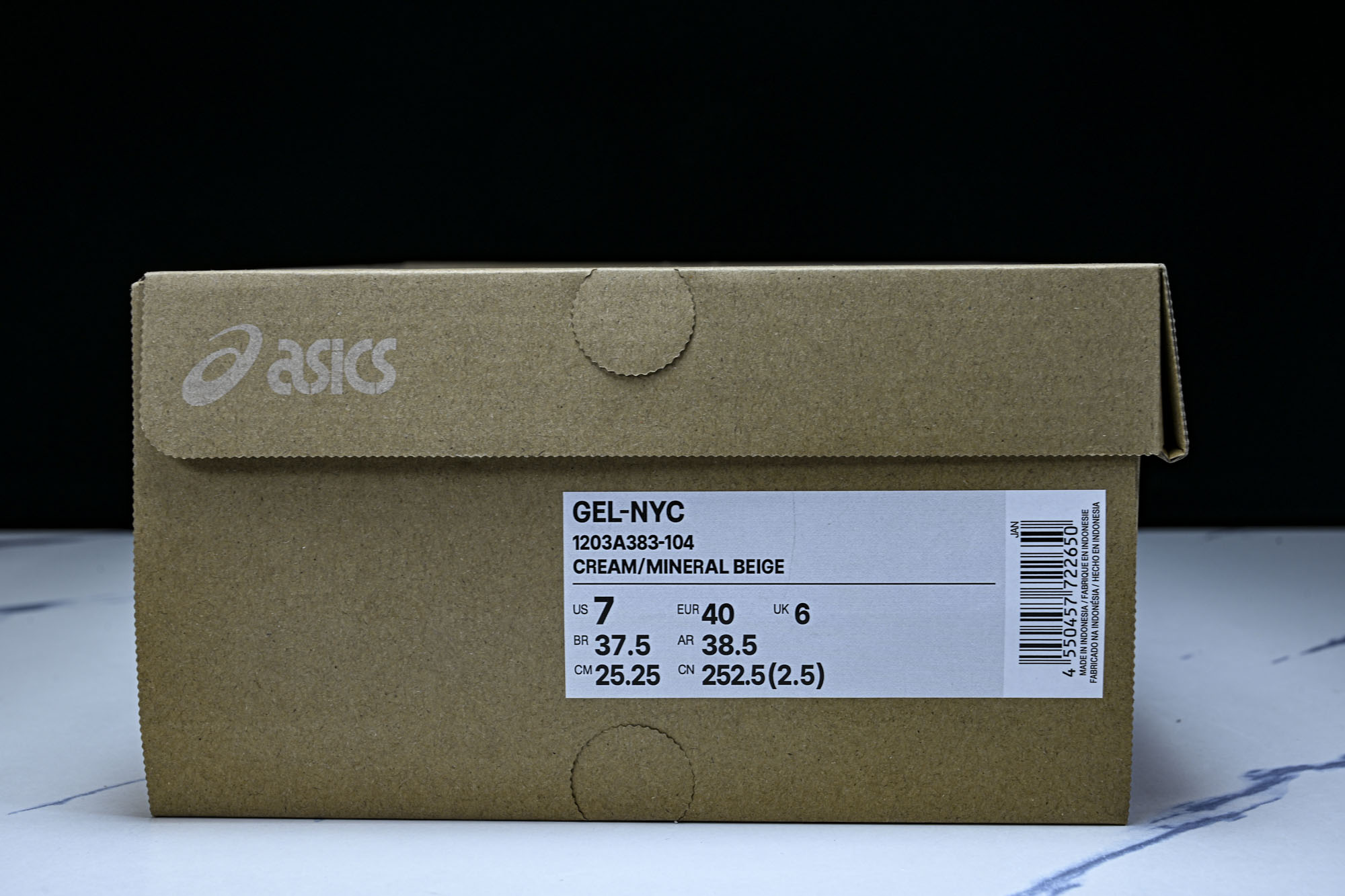 外贸平台 ASICS Gel-NYC Cream Mineral Beige Pink 米白粉 1203A383-104 外贸平台 ASICS Gel-NYC Cream Mineral Beige Pink 米白粉 1203A383-104