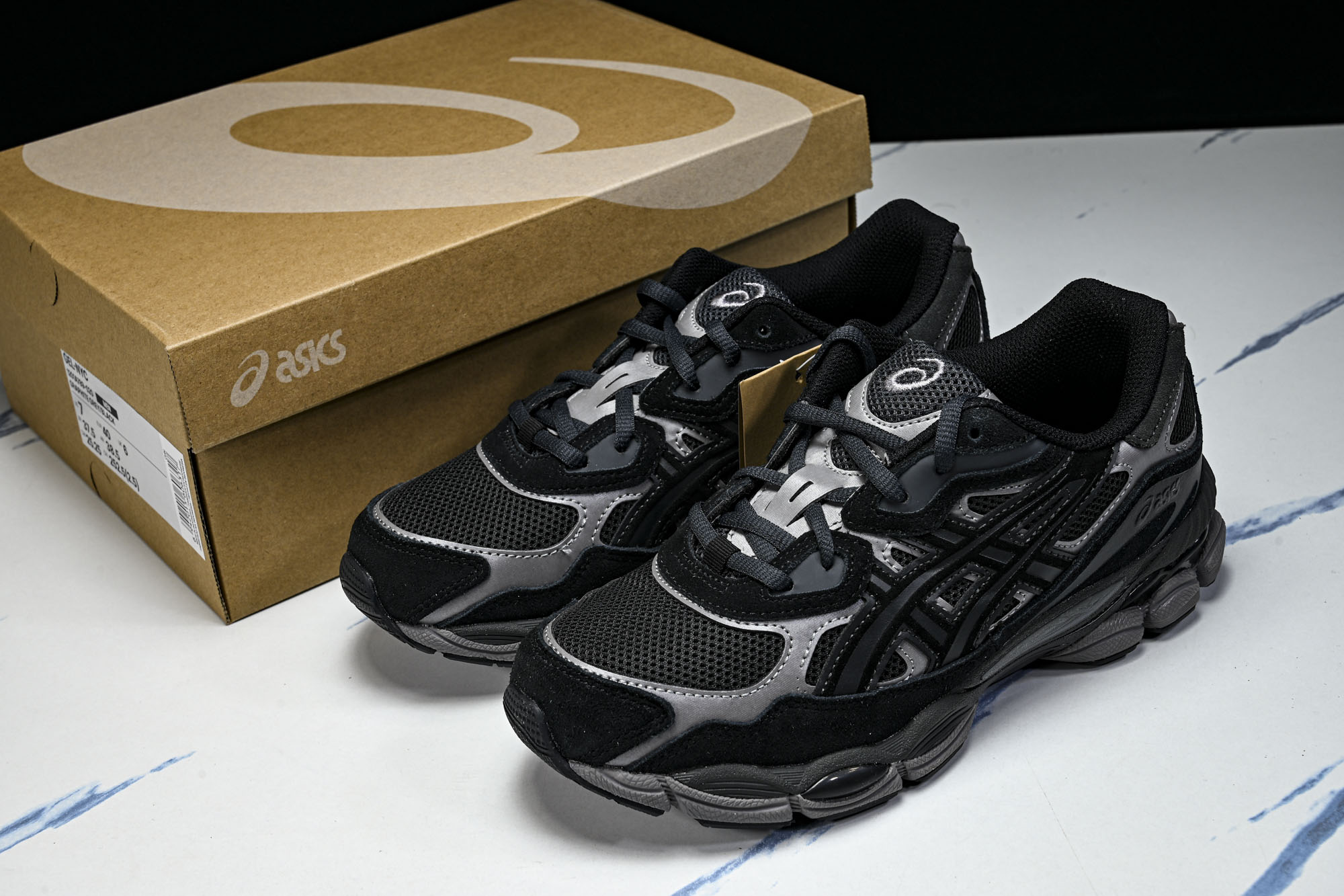 外贸平台 ASICS Gel-NYC Graphite Grey Black 黑灰 1201A789-020 #YZ00 外贸平台 ASICS Gel-NYC Graphite Grey Black 黑灰 1201A789-020 #YZ00