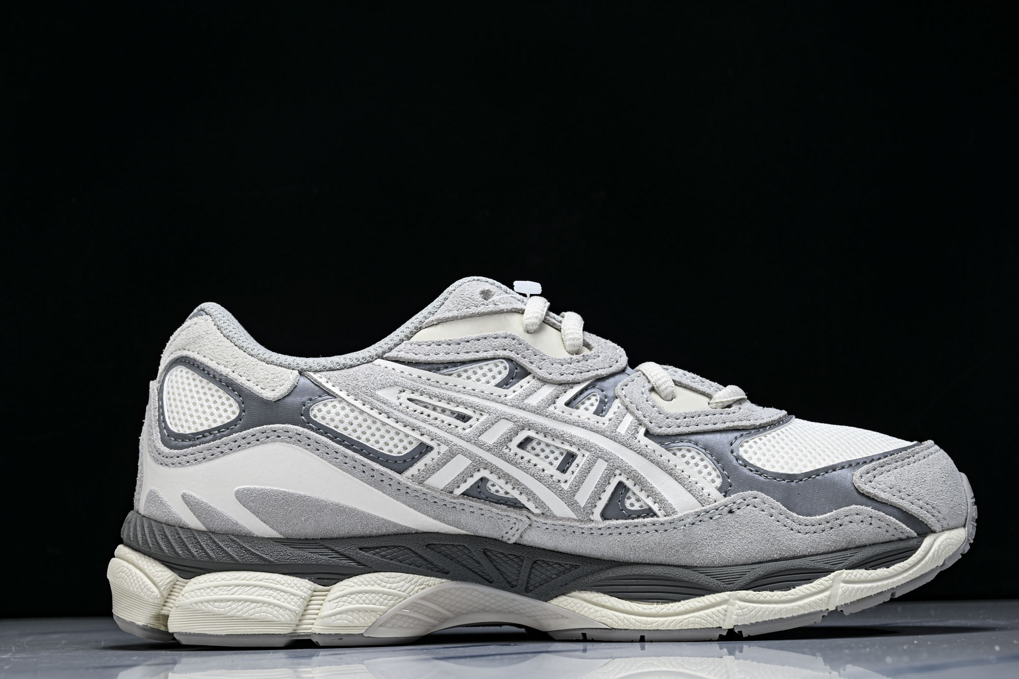 外贸平台 ASICS Gel-NYC Oyster Grey 浅灰色1201A789-103 #YZ002-2 纯原 1